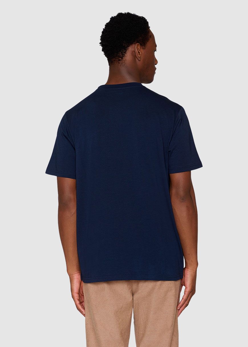 Regular Fit Single Jersey Wave Chest T-Shirt Regular Fit Single Jersey Wave Chest T-Shirt