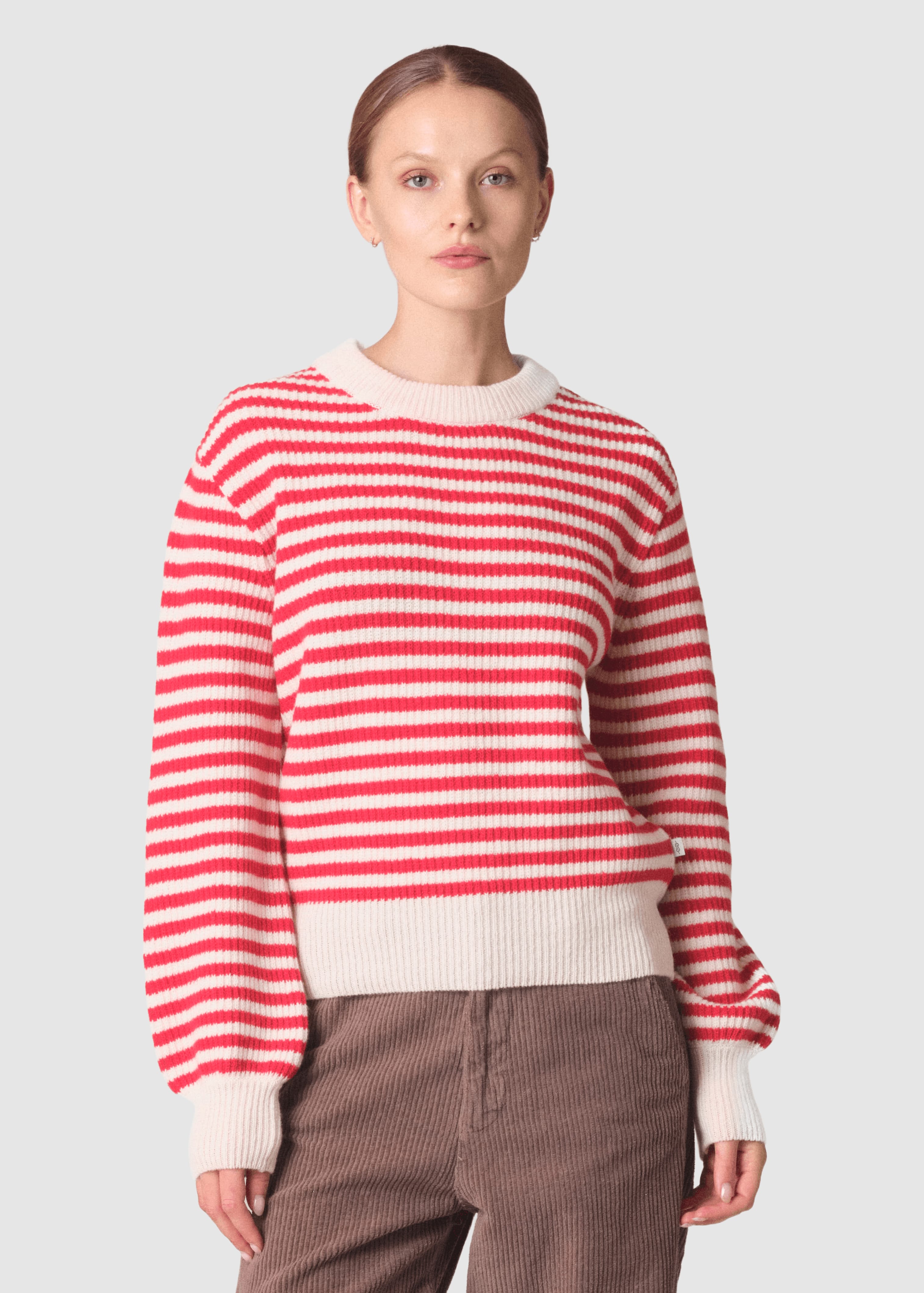 Gunilla Knit Cream/Red