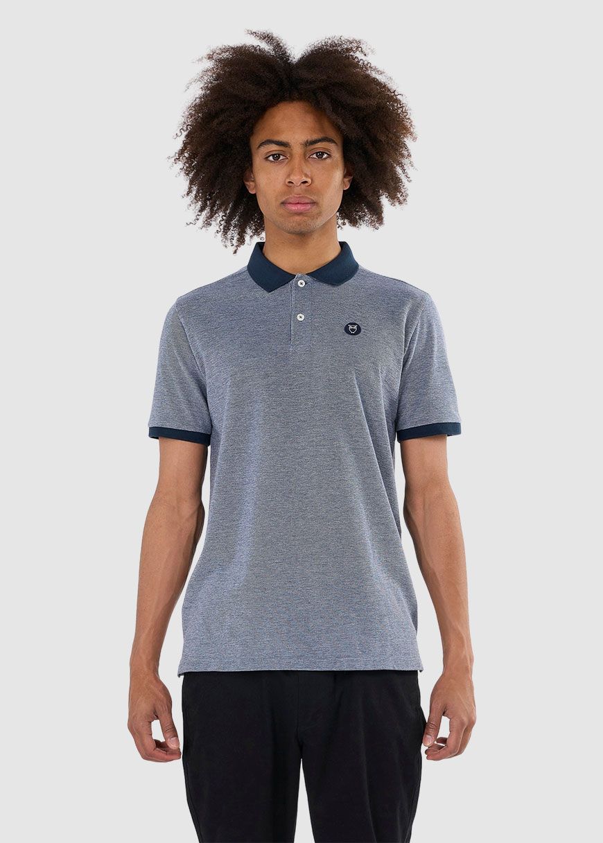 Yarn Dyed Badge Polo