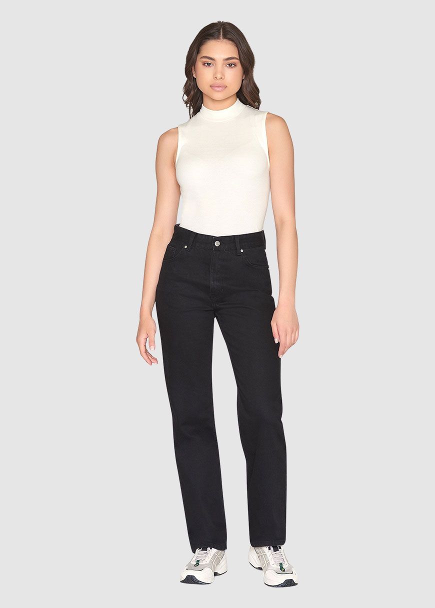 High Neck Rib Top High Neck Rib Top
