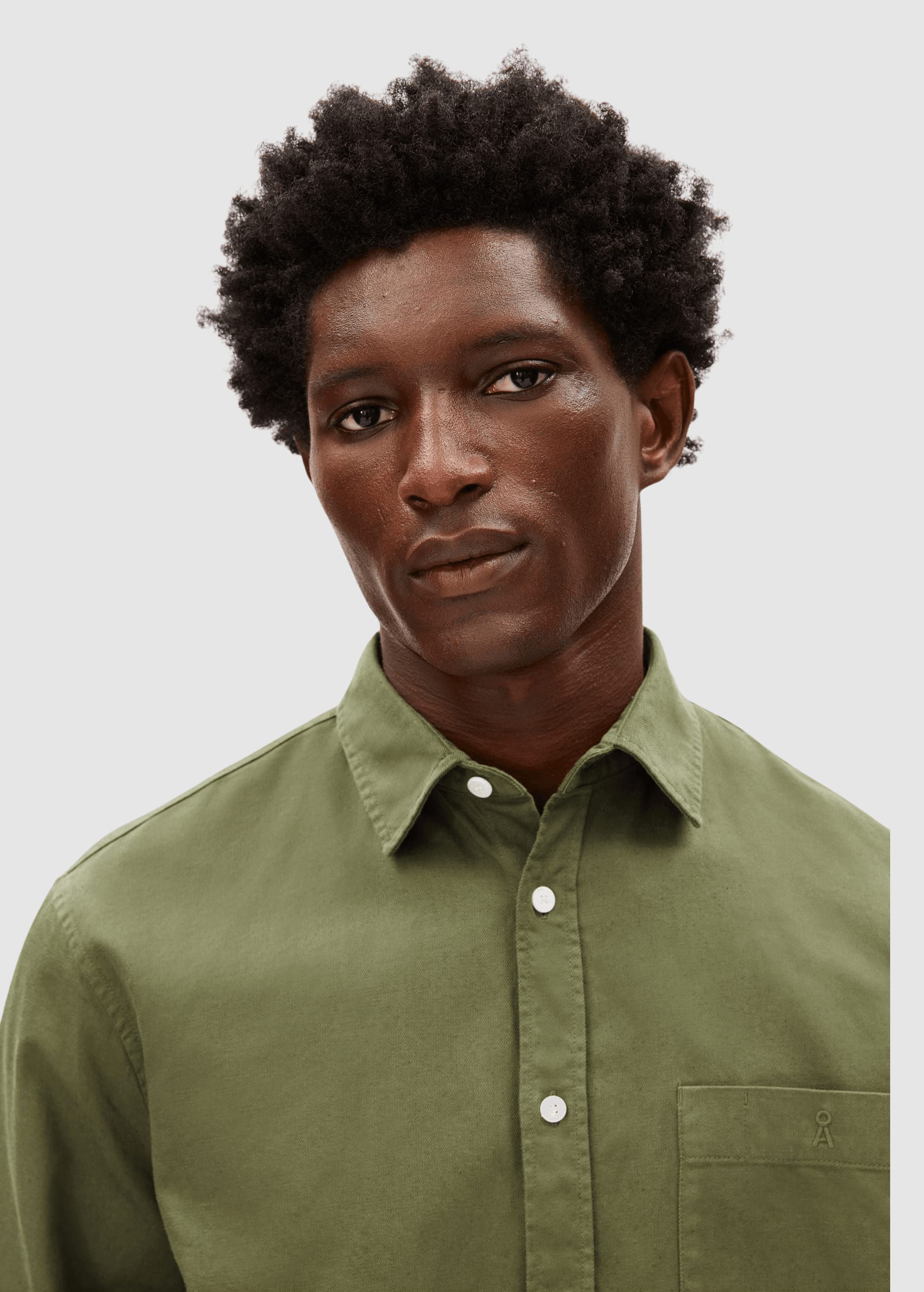Gmt Dye Lino Longsleeve Shirt Fatigue Green Gmt Dye Lino Longsleeve Shirt Fatigue Green
