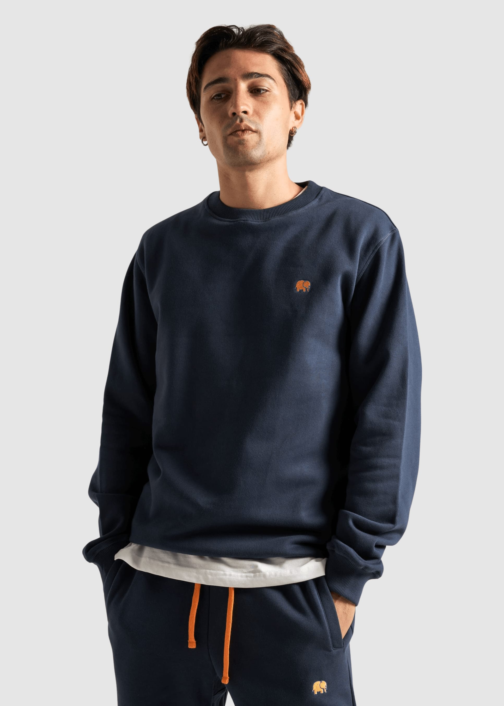 Organic Essential Sweater Trendsplant Blue