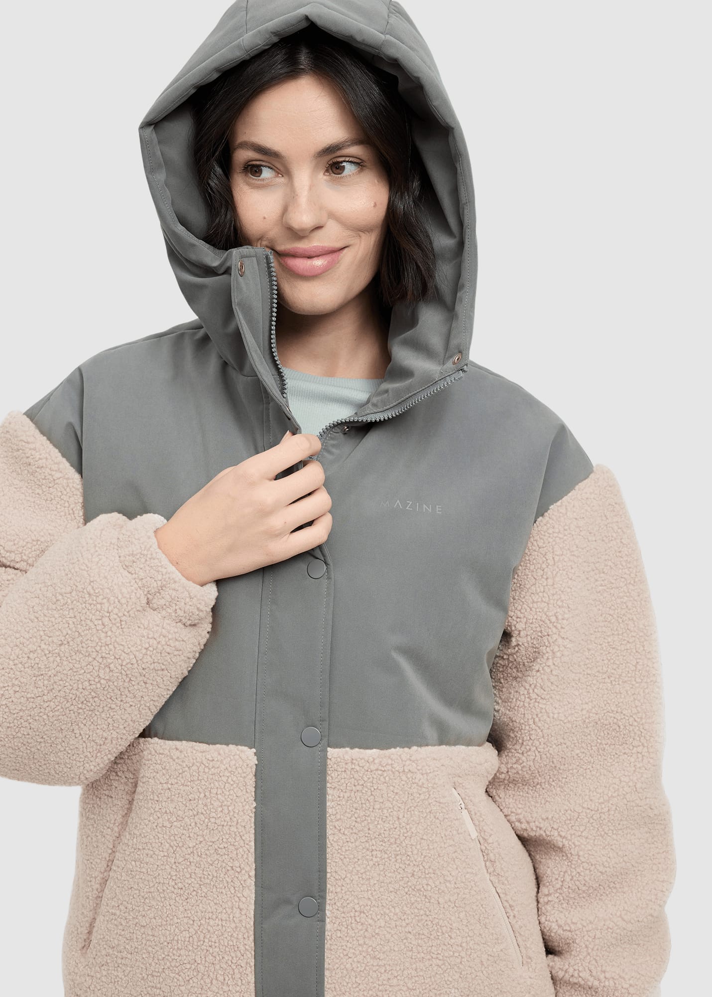 Fabric Blocking Jacket Light Bottle Natural