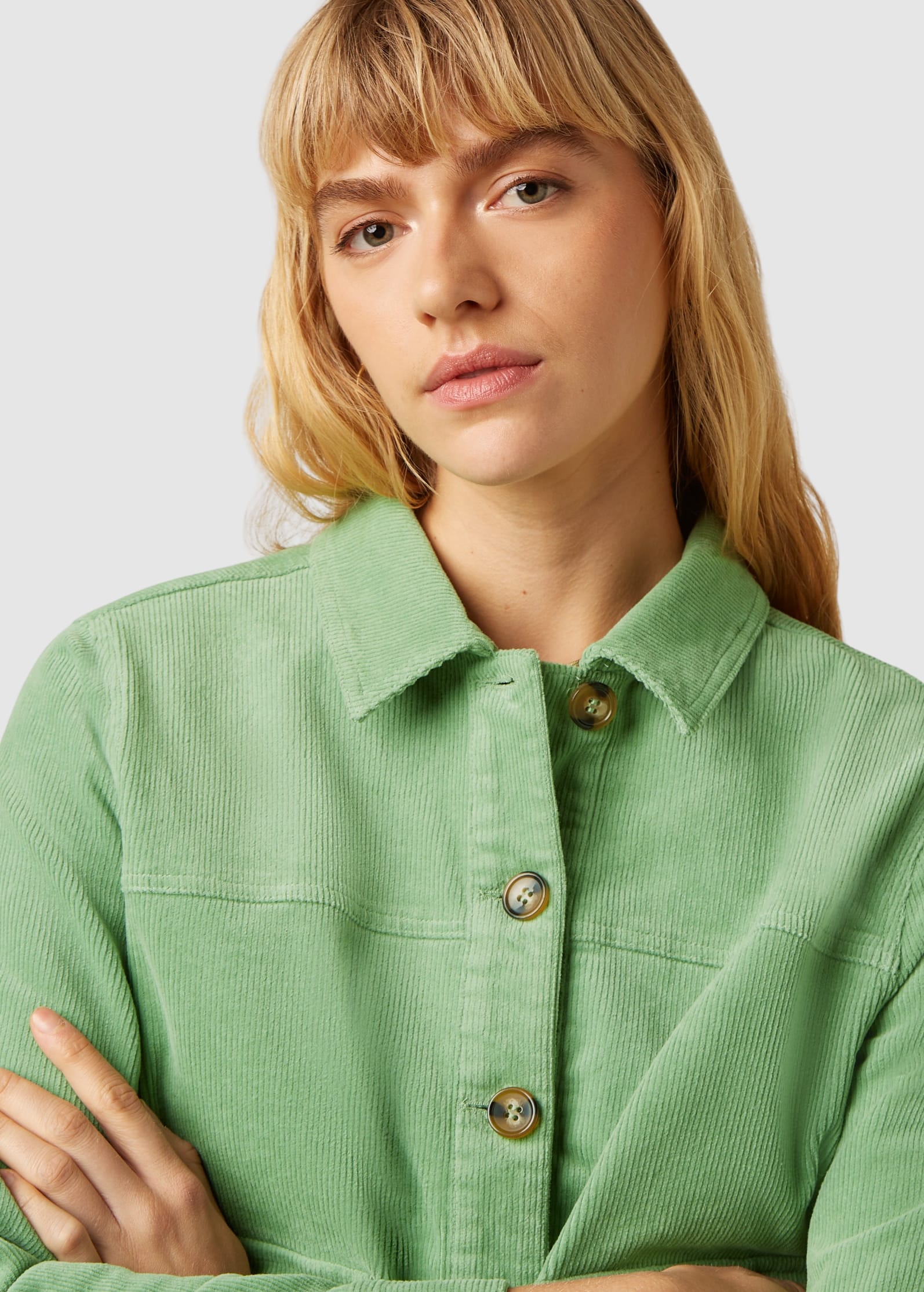 Pearl Jacket Corduroy Sprucestone Mint Pearl Jacket Corduroy Sprucestone Mint