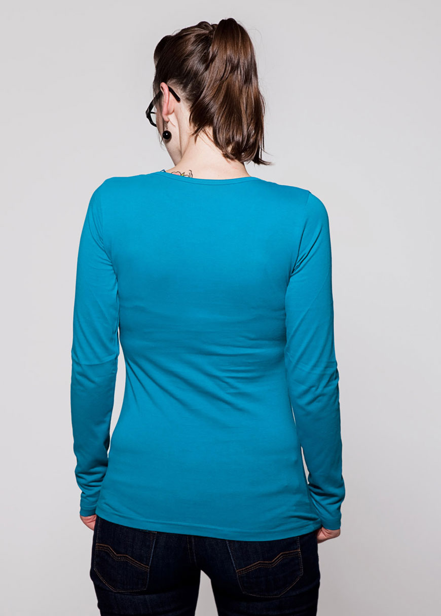 Basic Longsleeve Petrol Basic Longsleeve Petrol