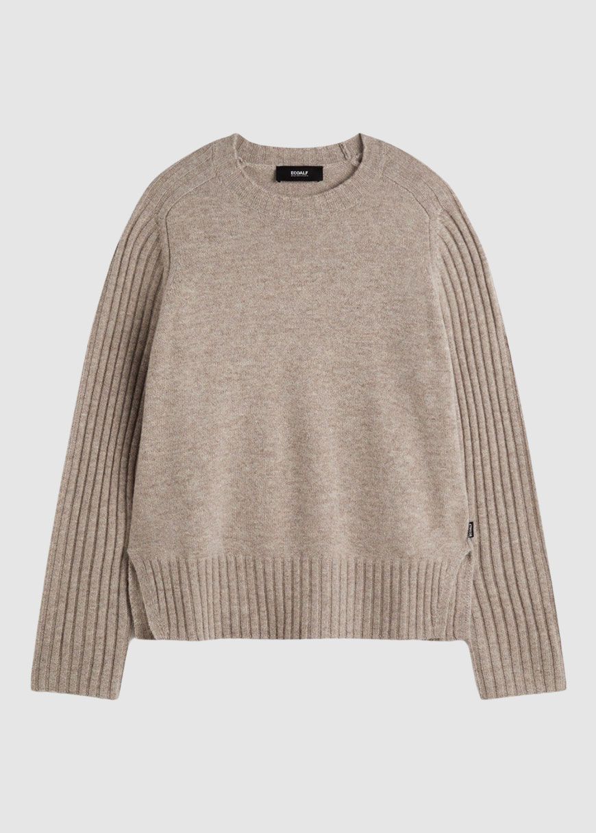 Eucaliptoalf Round Knit Woman Eucaliptoalf Round Knit Woman