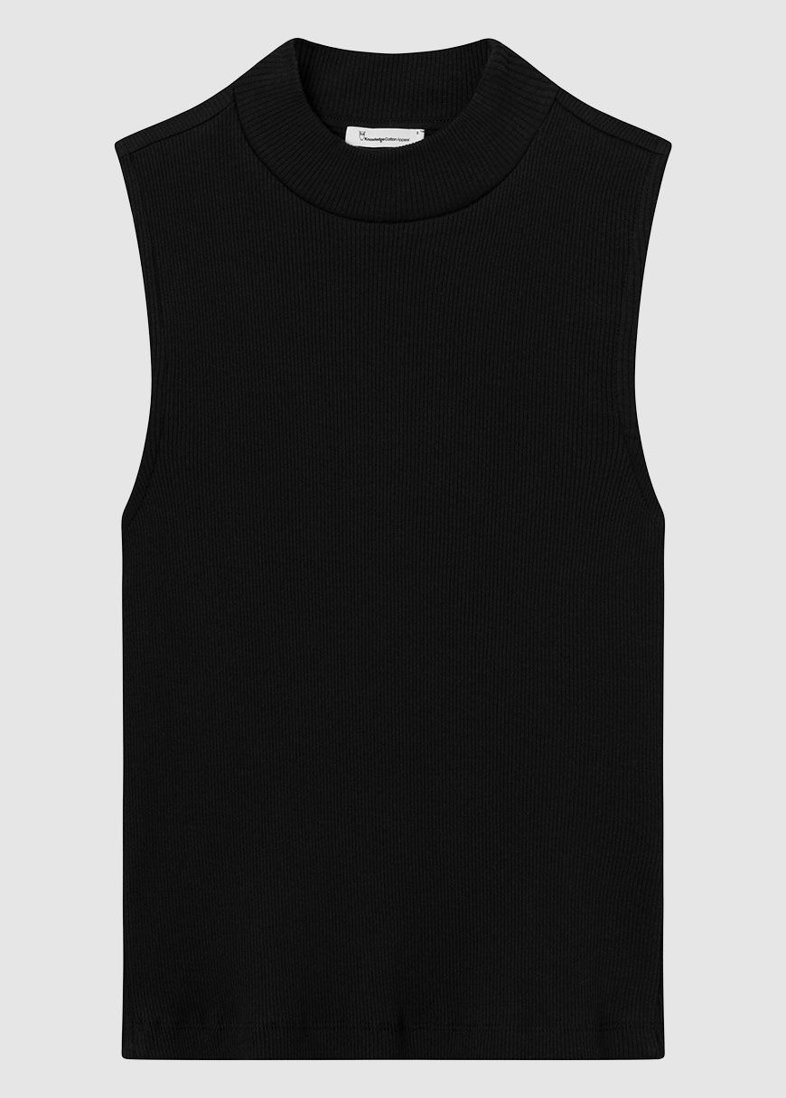 High Neck Rib Top High Neck Rib Top