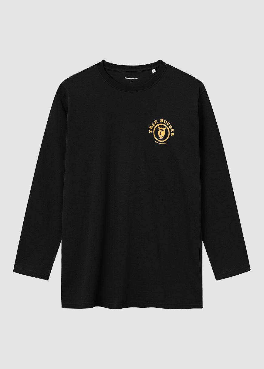 Long Sleeve Heavy Single With Urskog Front And Back Print Long Sleeve Heavy Single With Urskog Front And Back Print