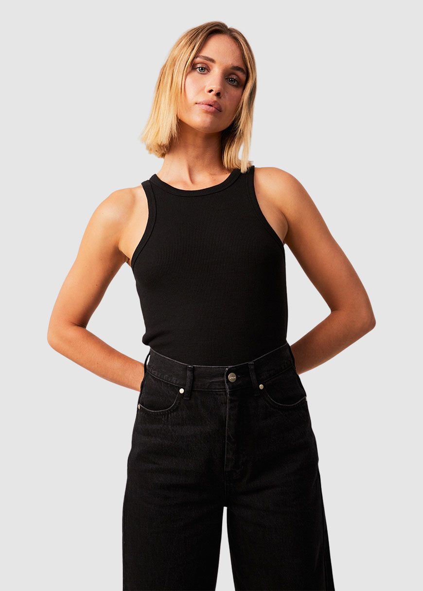 Lydia Hemp Rib Singlet Lydia Hemp Rib Singlet