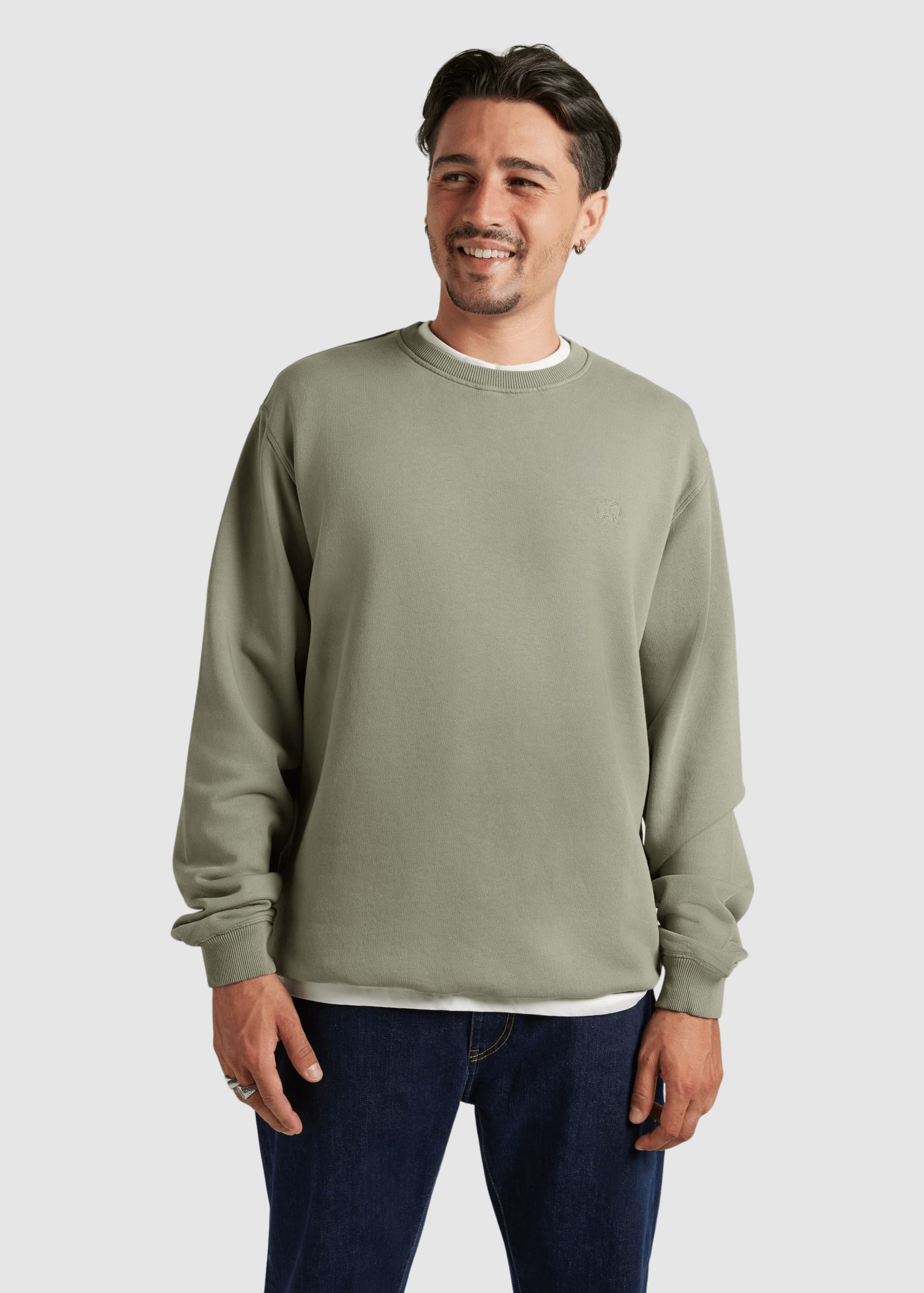 Essential Sweatshirt Agave Green