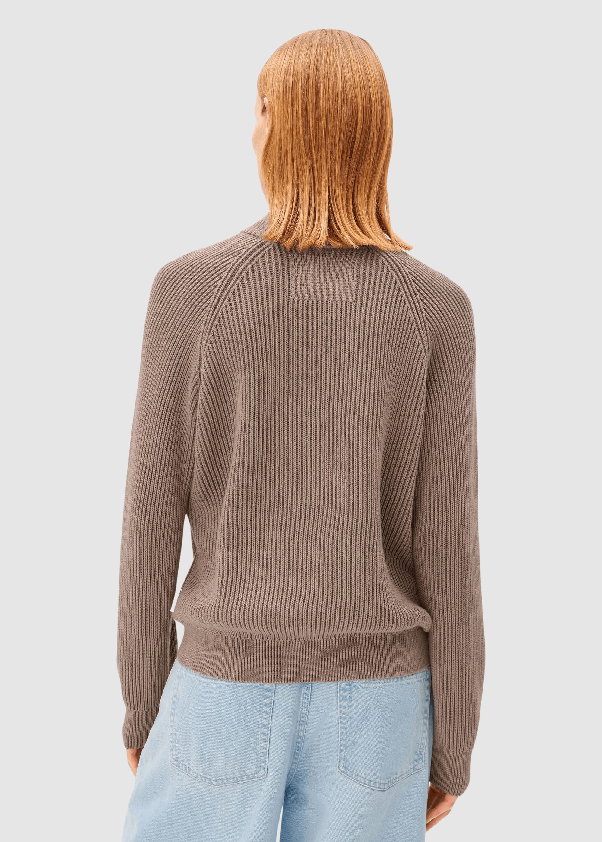 Troyer Vanisé Knit Sweater Cinnamon Dust-Dark Cinnamon Dust Troyer Vanisé Knit Sweater Cinnamon Dust-Dark Cinnamon Dust
