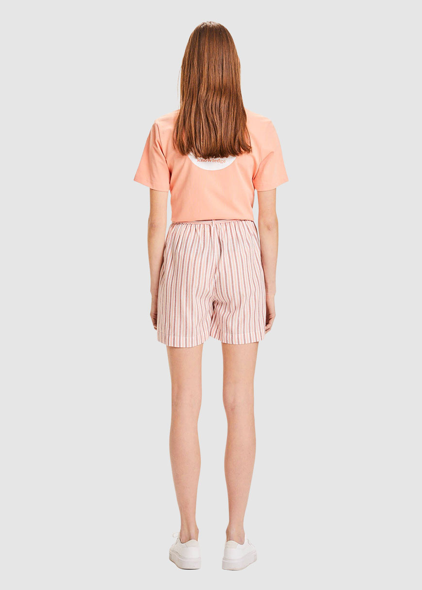 Tulip Striped Paper Bag Shorts Tulip Striped Paper Bag Shorts