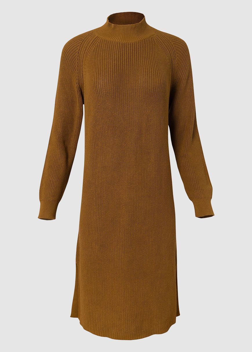Rippstrick Kleid