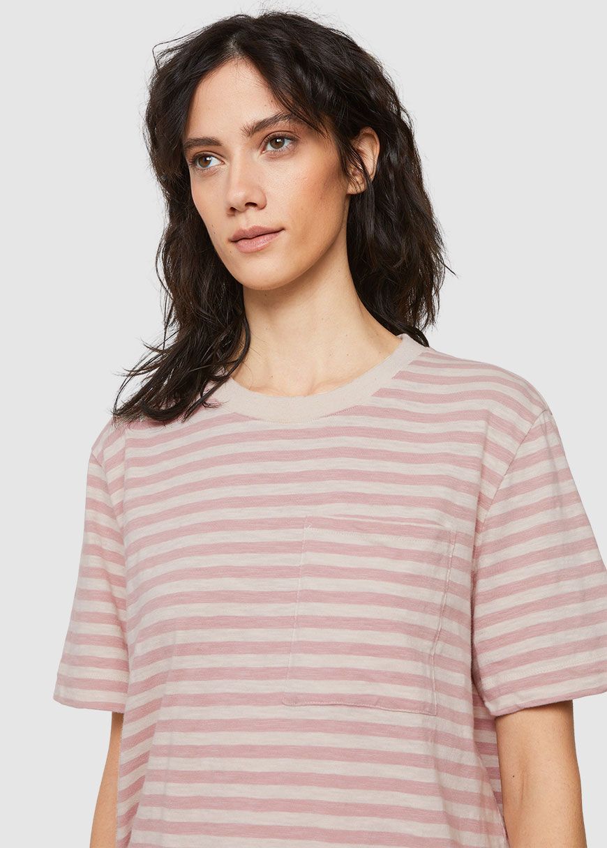T-Shirt Waterlily Stripes T-Shirt Waterlily Stripes