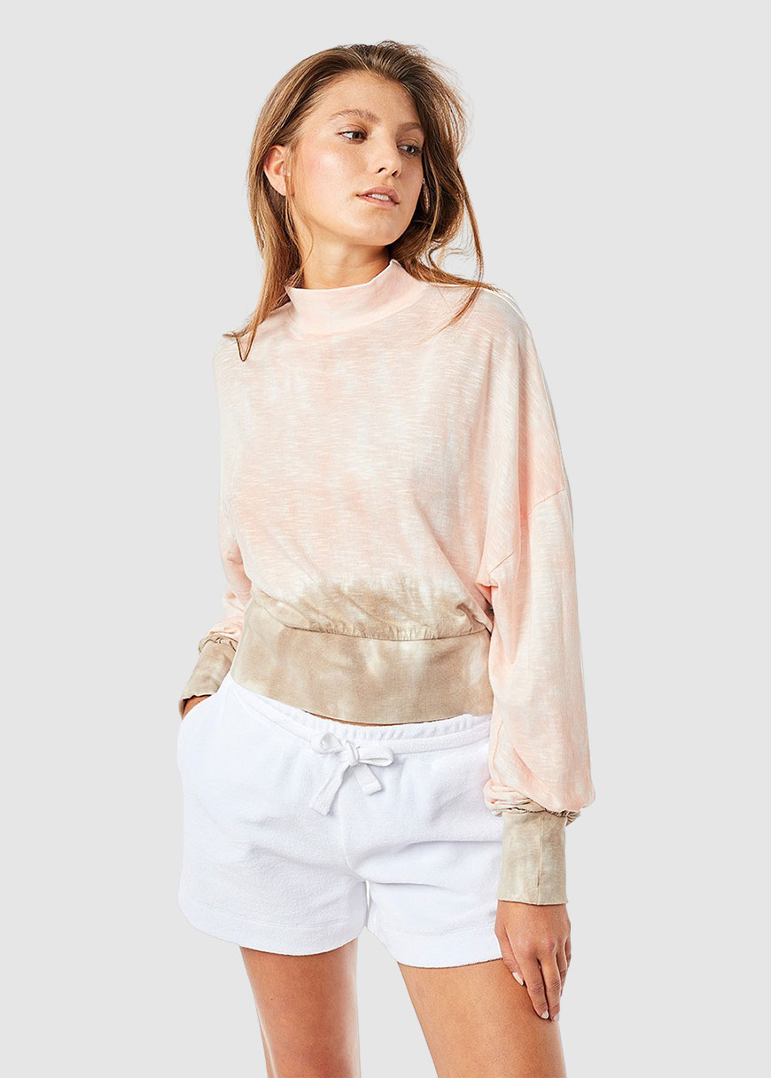 Tie-Dye Turtleneck Tie-Dye Turtleneck