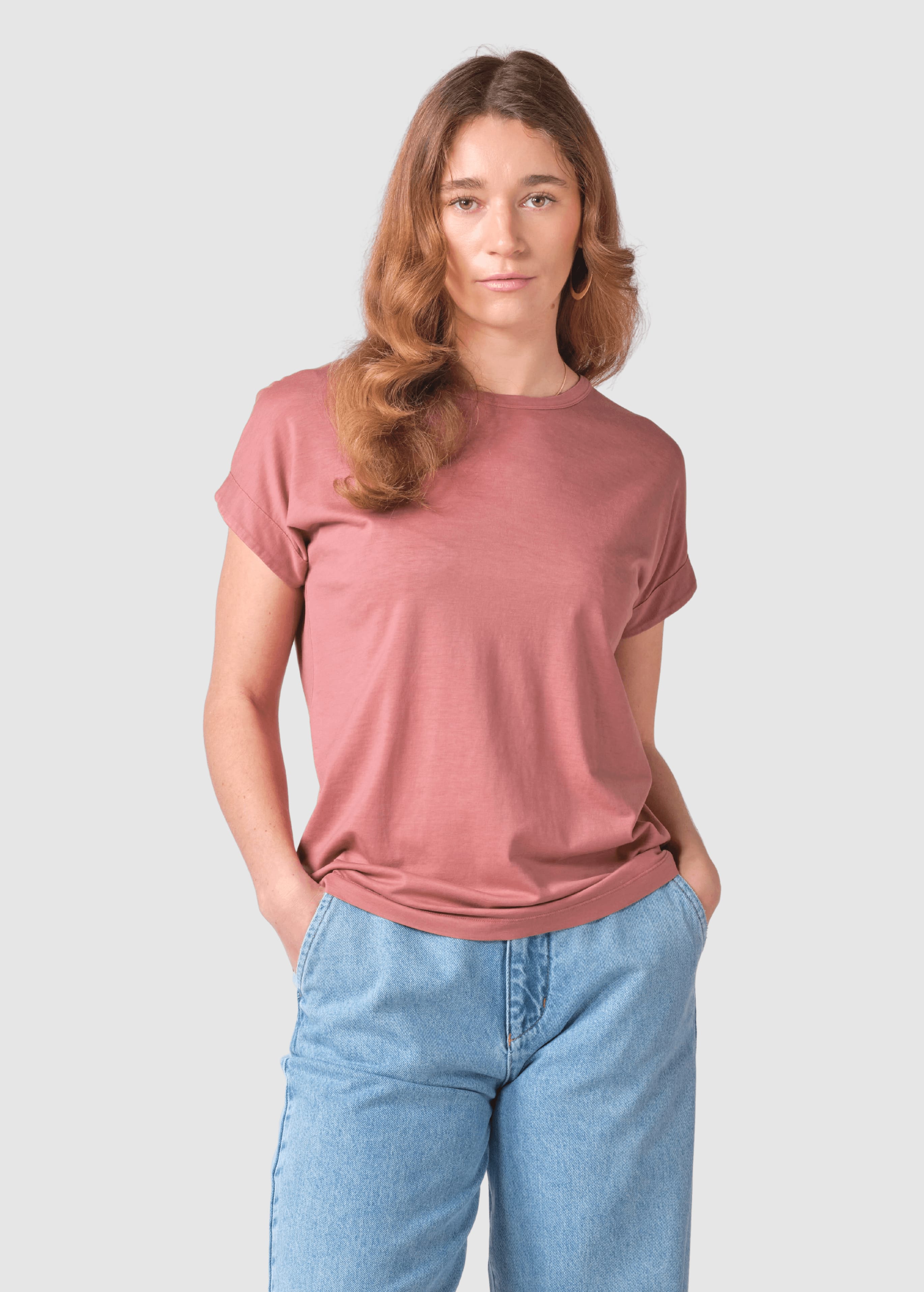 Sigrid Tee Ocs Faded Rose