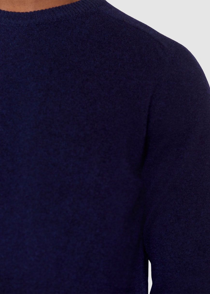 knowledge_cotton_apparel_lambswool_crew_neck_AW_25_KCA_80624_1001_Total_Eclipse_4_7f78dbee4a Lambswool Crew Neck