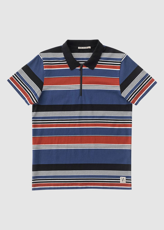 Mikael Multi Stripe Zipper Mikael Multi Stripe Zipper