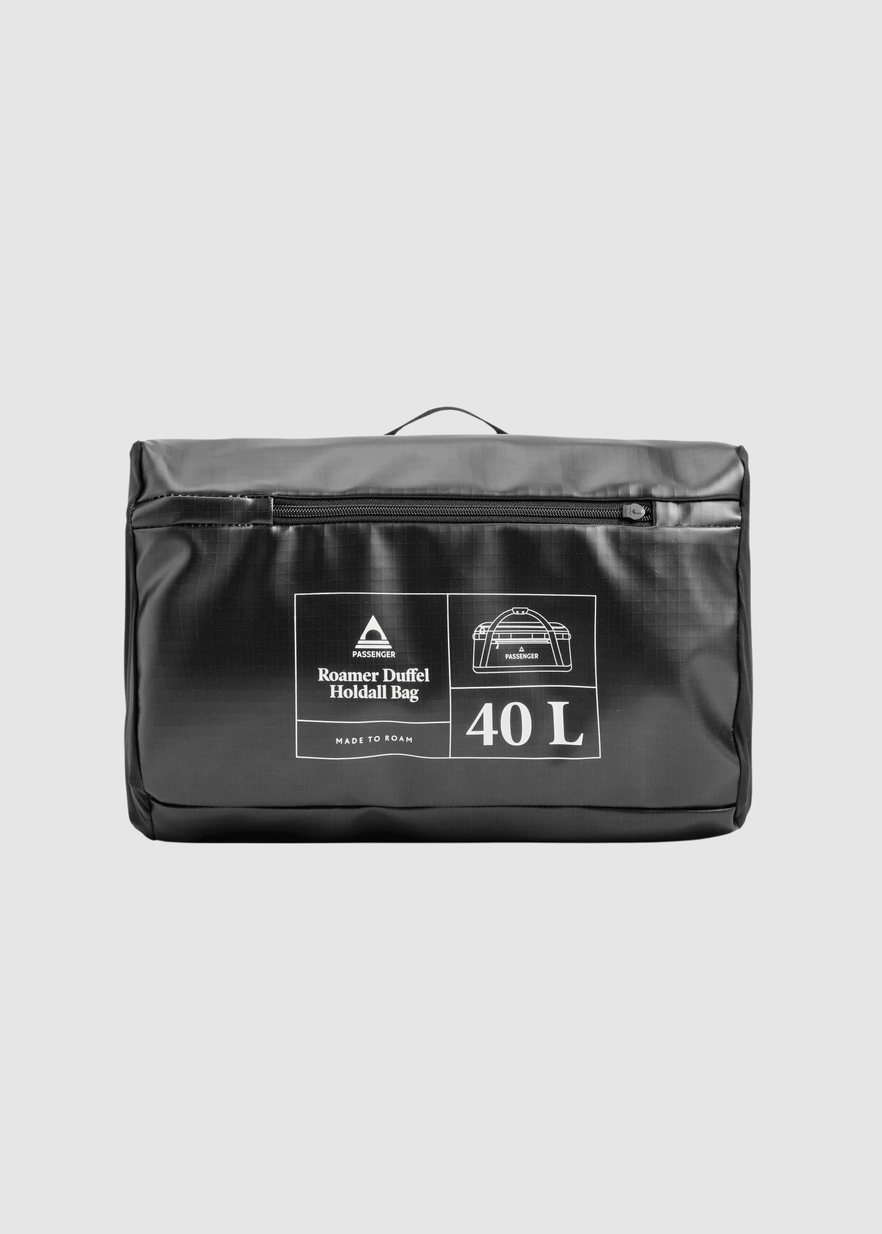 Roamer Recycled 40l Duffel Bag Phantom Black Roamer Recycled 40l Duffel Bag Phantom Black