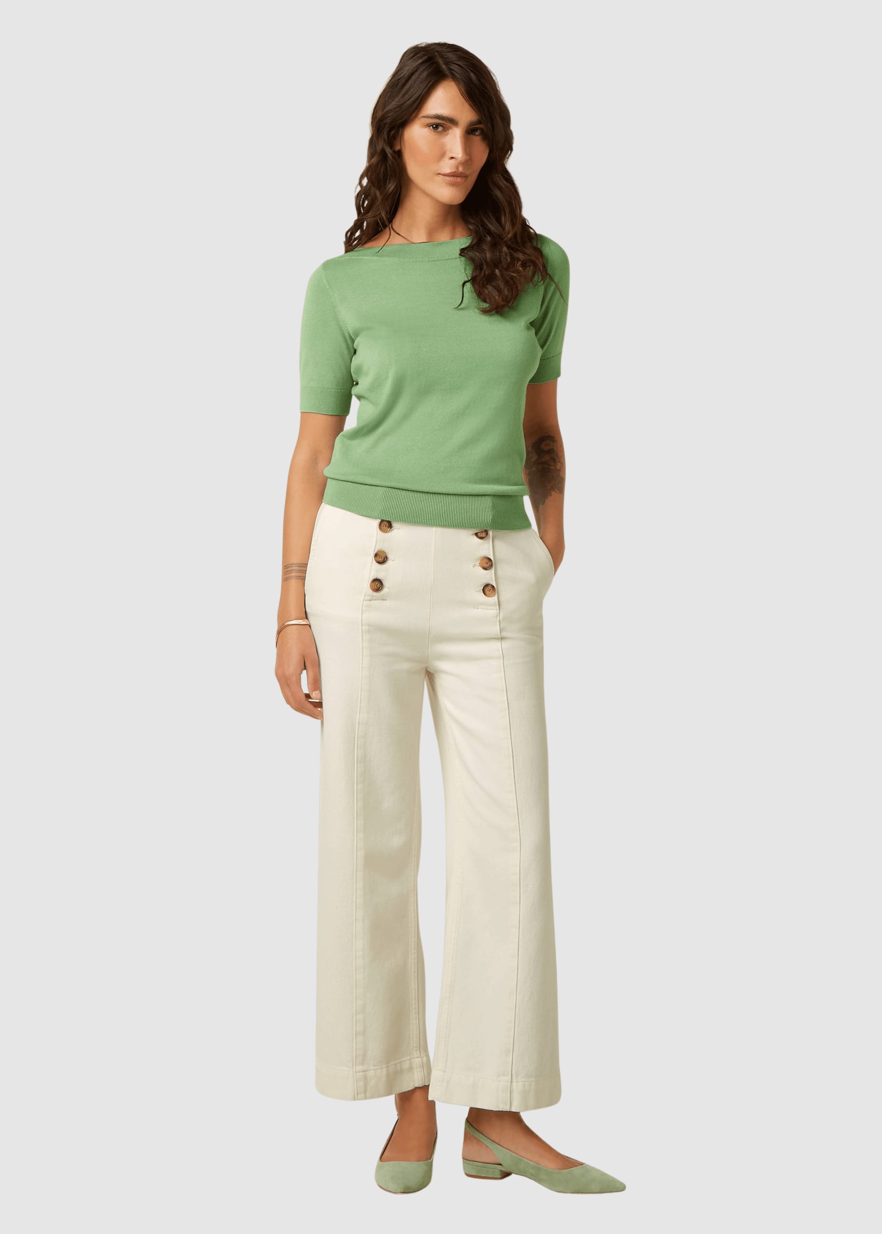 Audrey Top Club Shade Green Audrey Top Club Shade Green