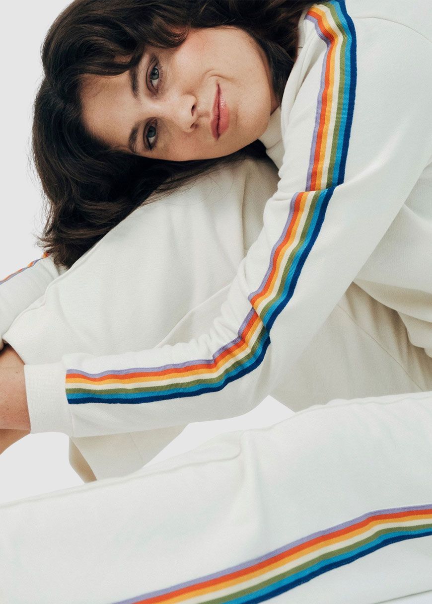 mademoiselle_yeye_rainbow_lover_jacket_SS_25_YEYE_51611_Ecru_3_4c10954dbc Rainbow Lover Jacket