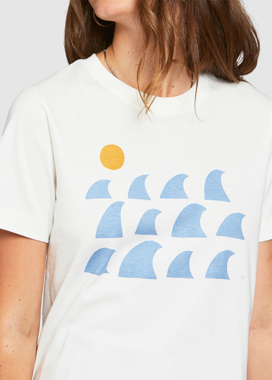 T-Shirt Mysen Rays and Waves