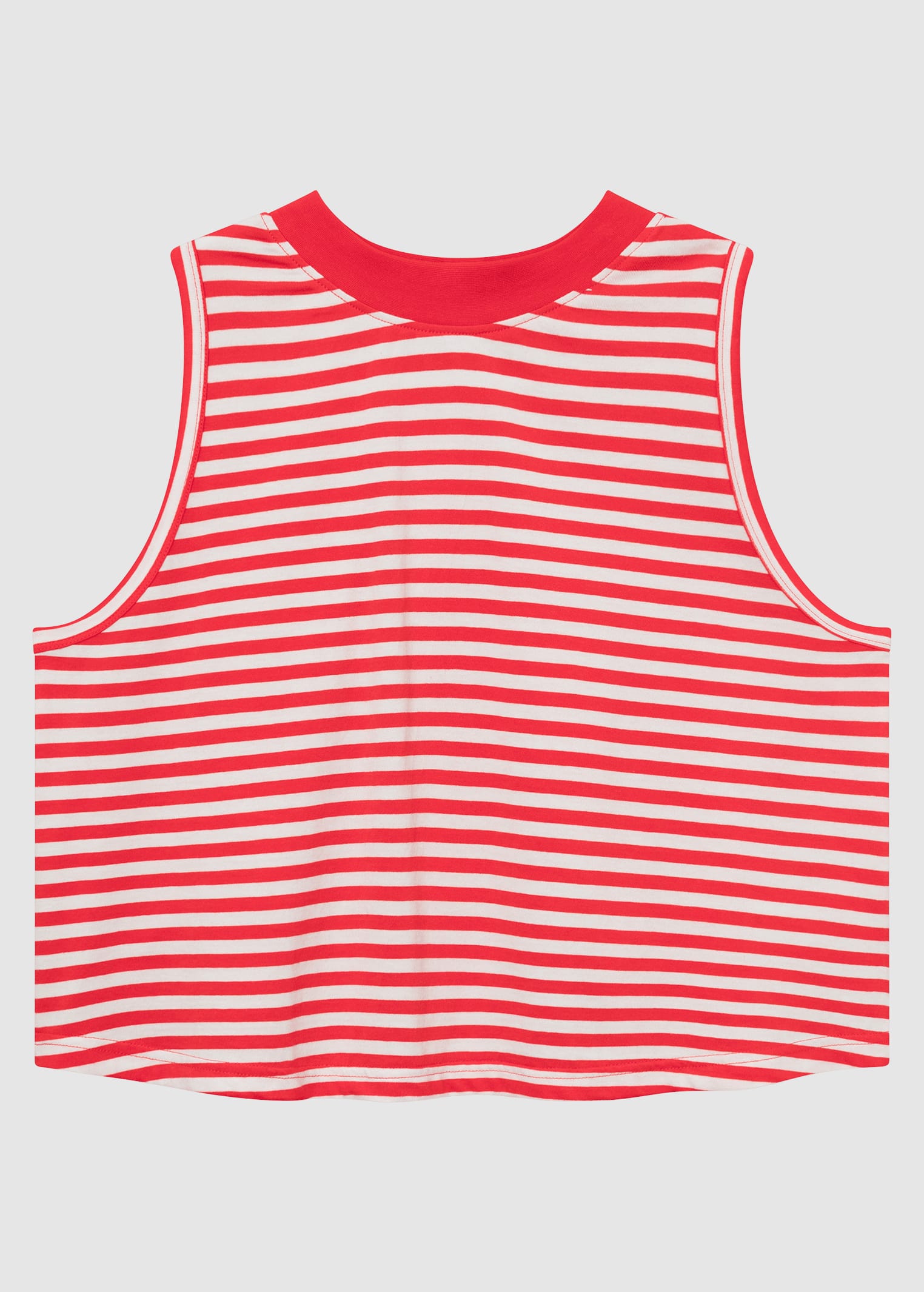 Top Namsos Stripes Grenadine Red