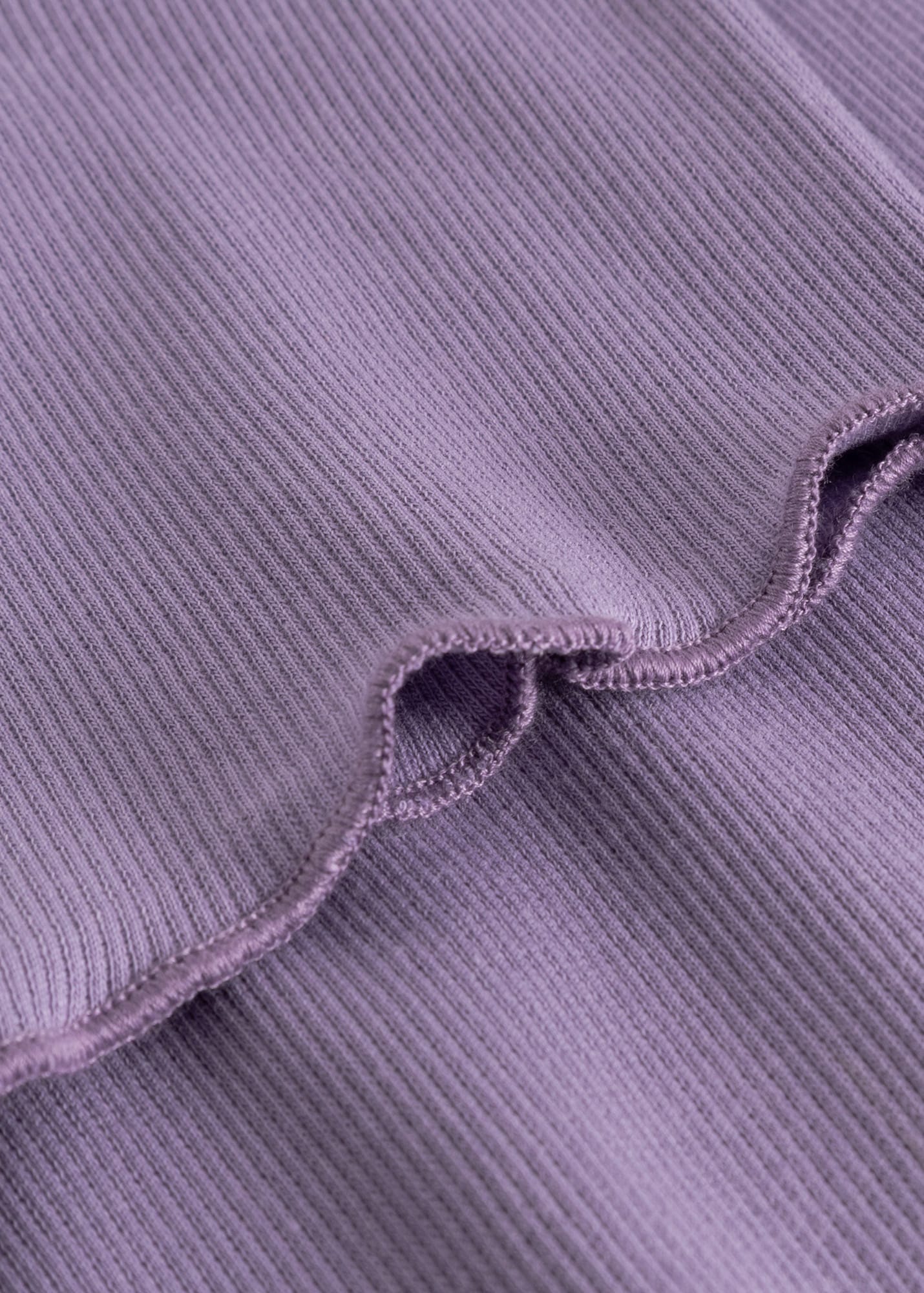 Rib Top Ven Haze Purple