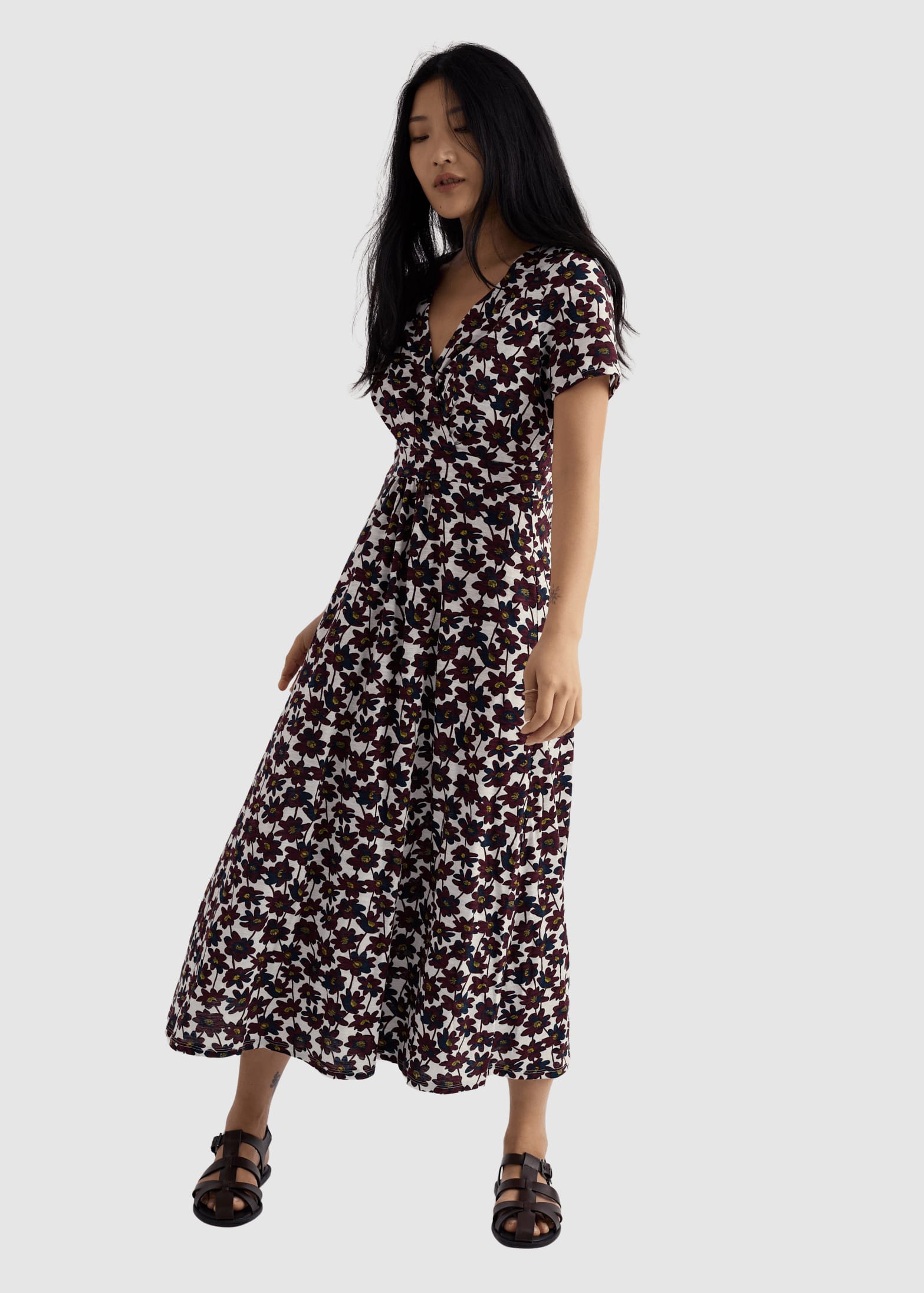 Chapelle Dress Inked Cosmos Chalk Chapelle Dress Inked Cosmos Chalk
