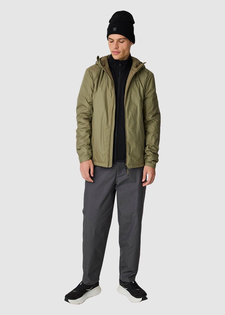knowledge_cotton_apparel_vent_ripstop_140_wool_insulation_jacket_AW_25_KCA_1060066_1068_Burned_Olive_7_b708799a56 Vent Ripstop 140 Wool Insulation Jacket