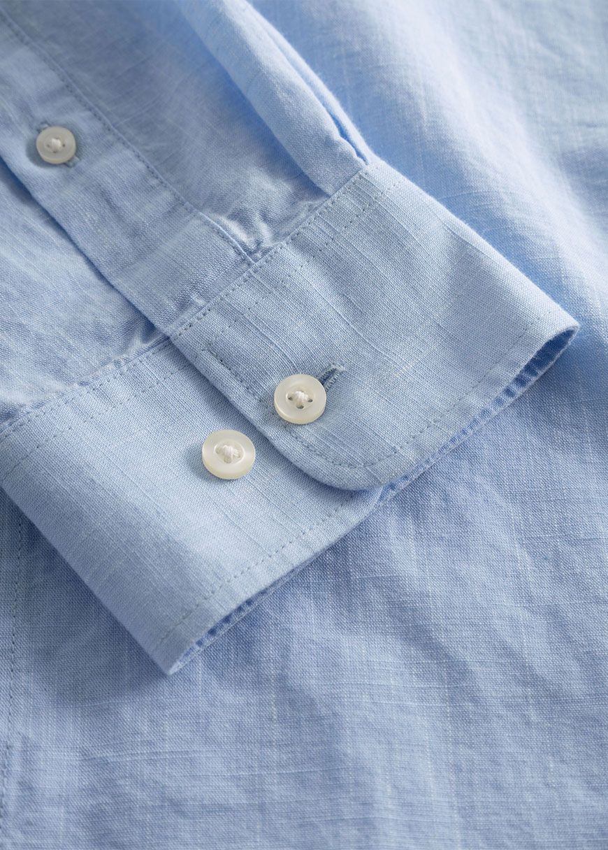Custom Fit Linen Shirt Custom Fit Linen Shirt