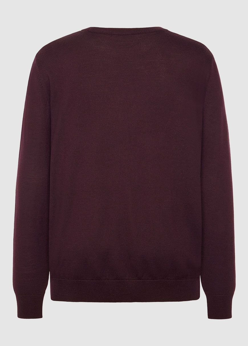 knowledge_cotton_apparel_regular_merino_knit_crew_neck_AW_25_KCA_1080068_1281_Fig_2_6ed75ccdbf Regular Merino Knit Crew Neck