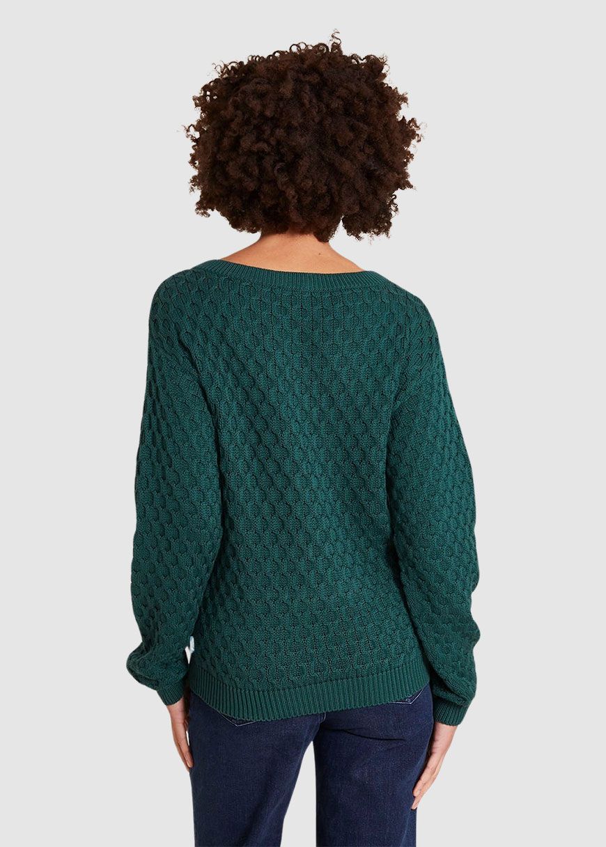 Gemusterter Strickpullover Gemusterter Strickpullover