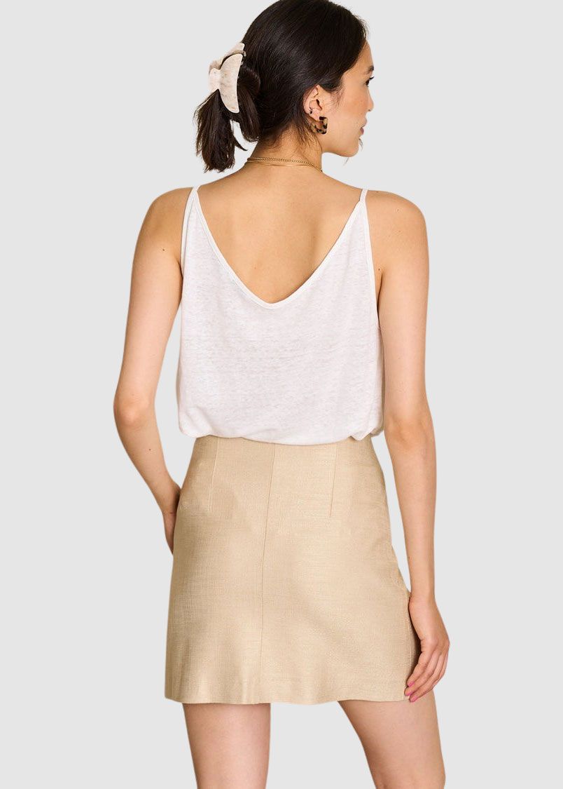 Slip Top Triangle Linen Slip Top Triangle Linen