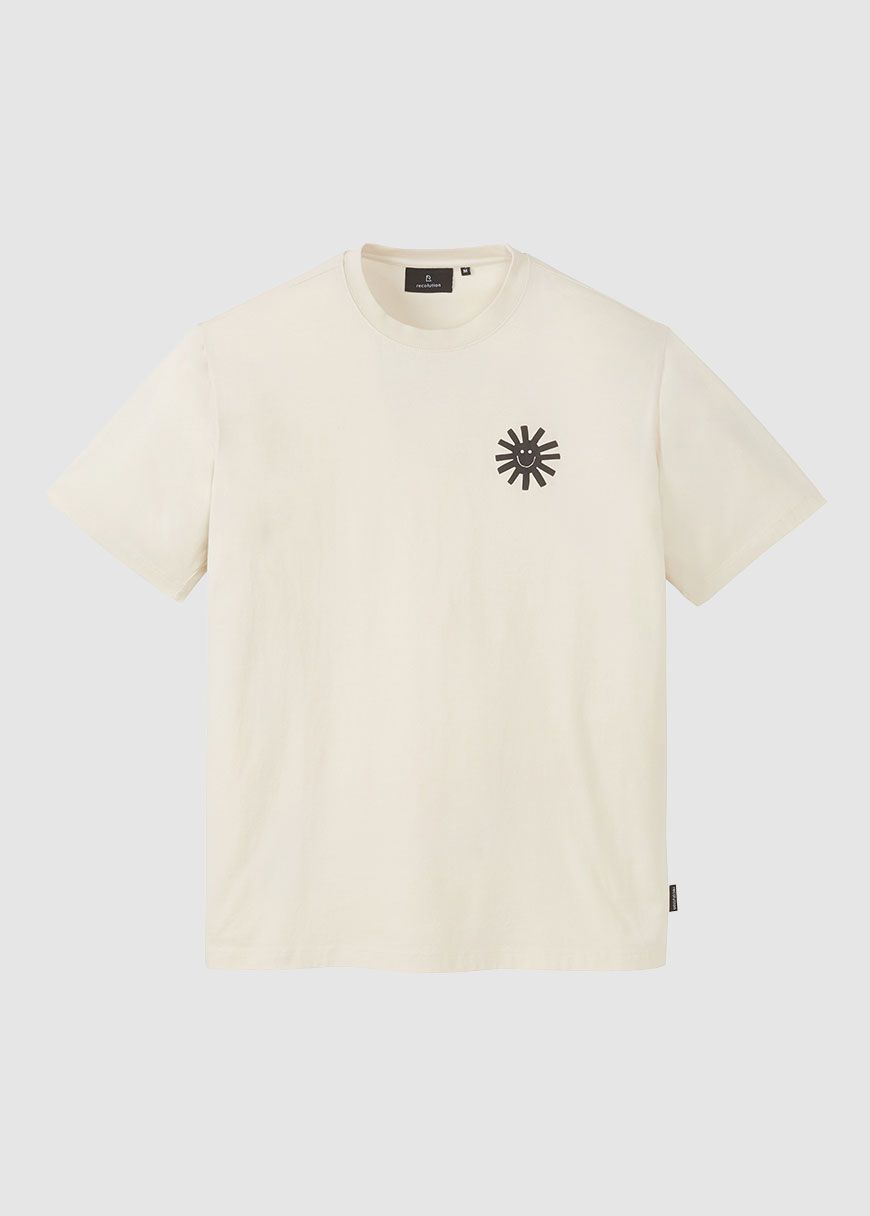 recolution_t_shirt_aposeris_sun_smile_SS_25_REC_201091_Arctic_White_5_3bbf09d0fd T-Shirt Aposeris Sun Smile