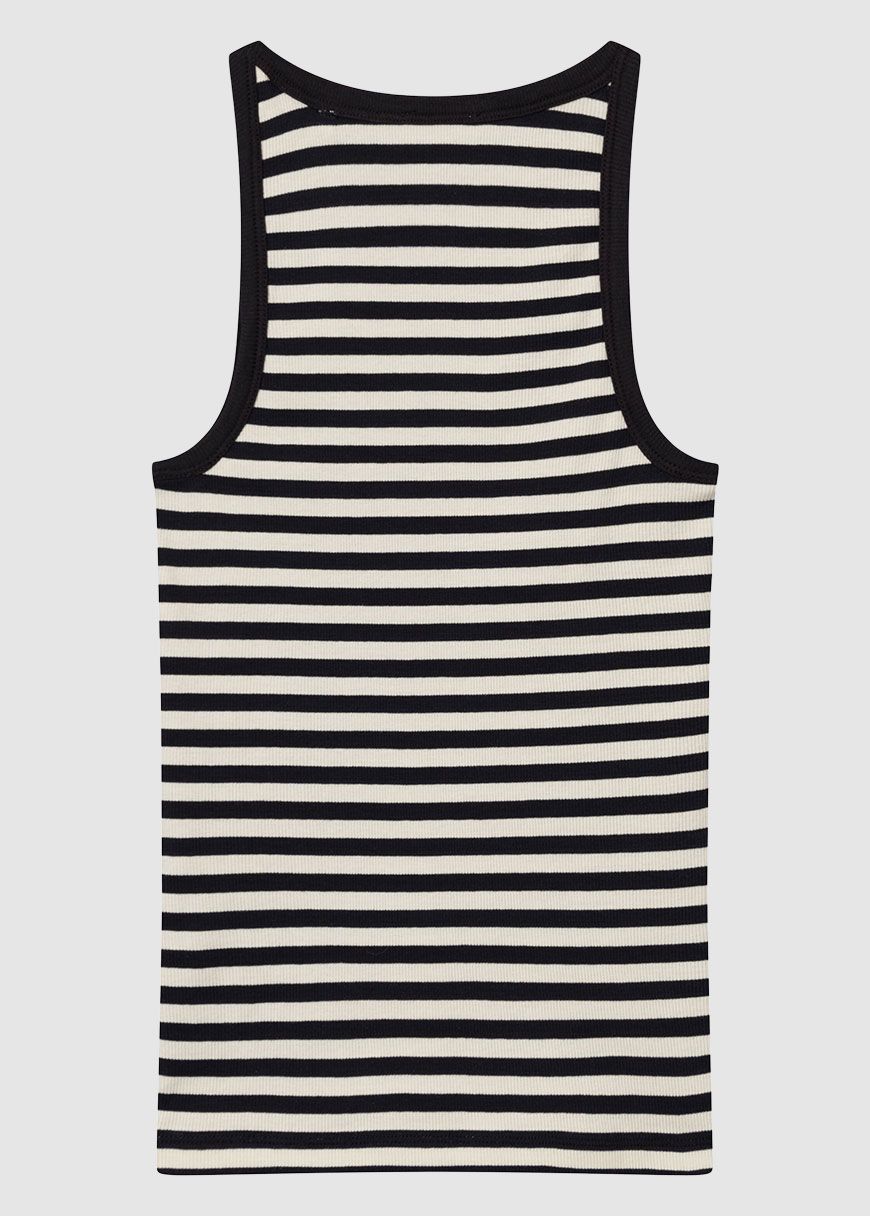 Striped Racer Rib Top