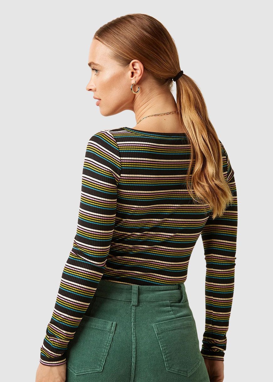 Lili Tee Frostine Stripe
