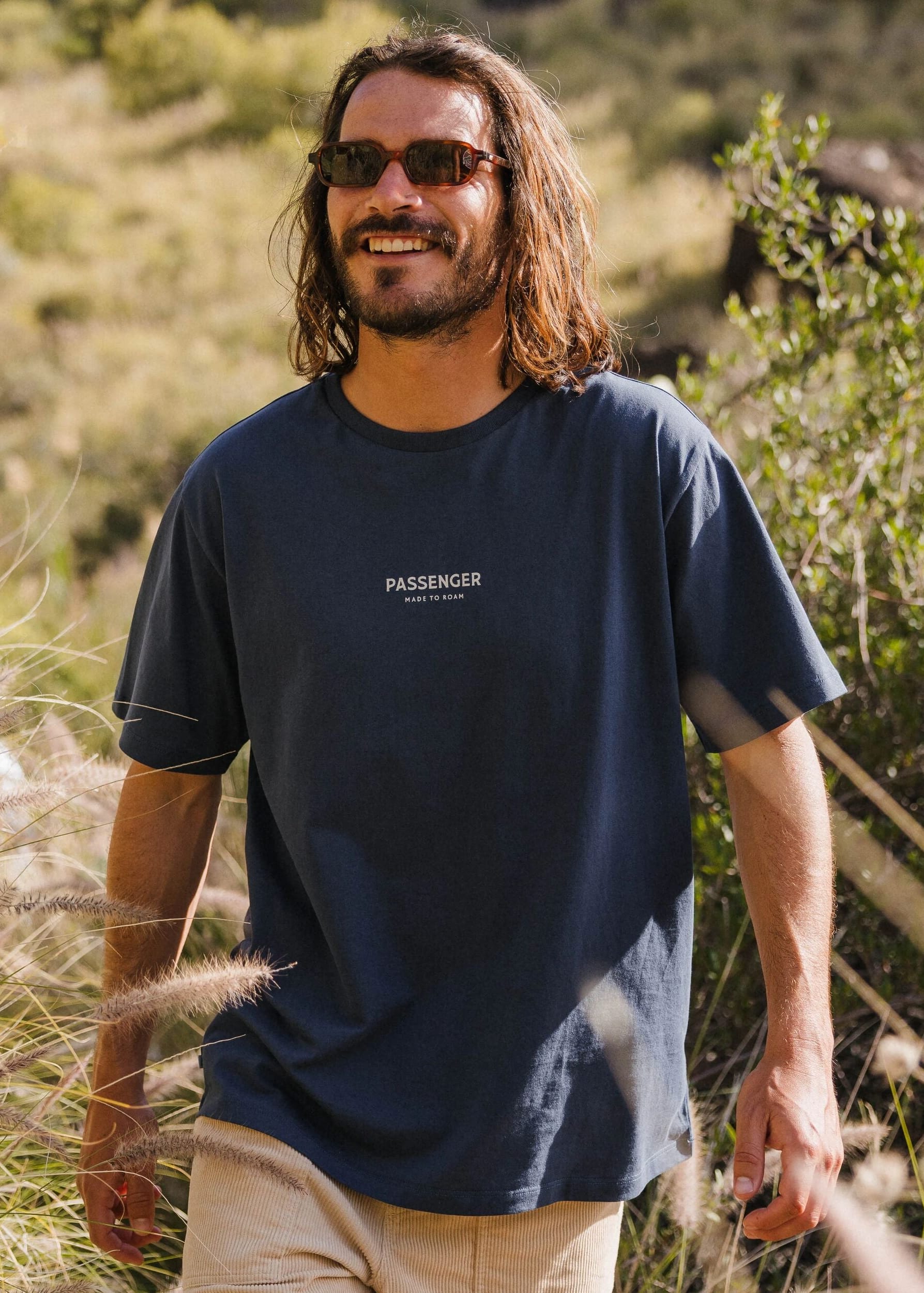 Passenger Recycled Cotton T-Shirt Rich Navy Passenger Recycled Cotton T-Shirt Rich Navy