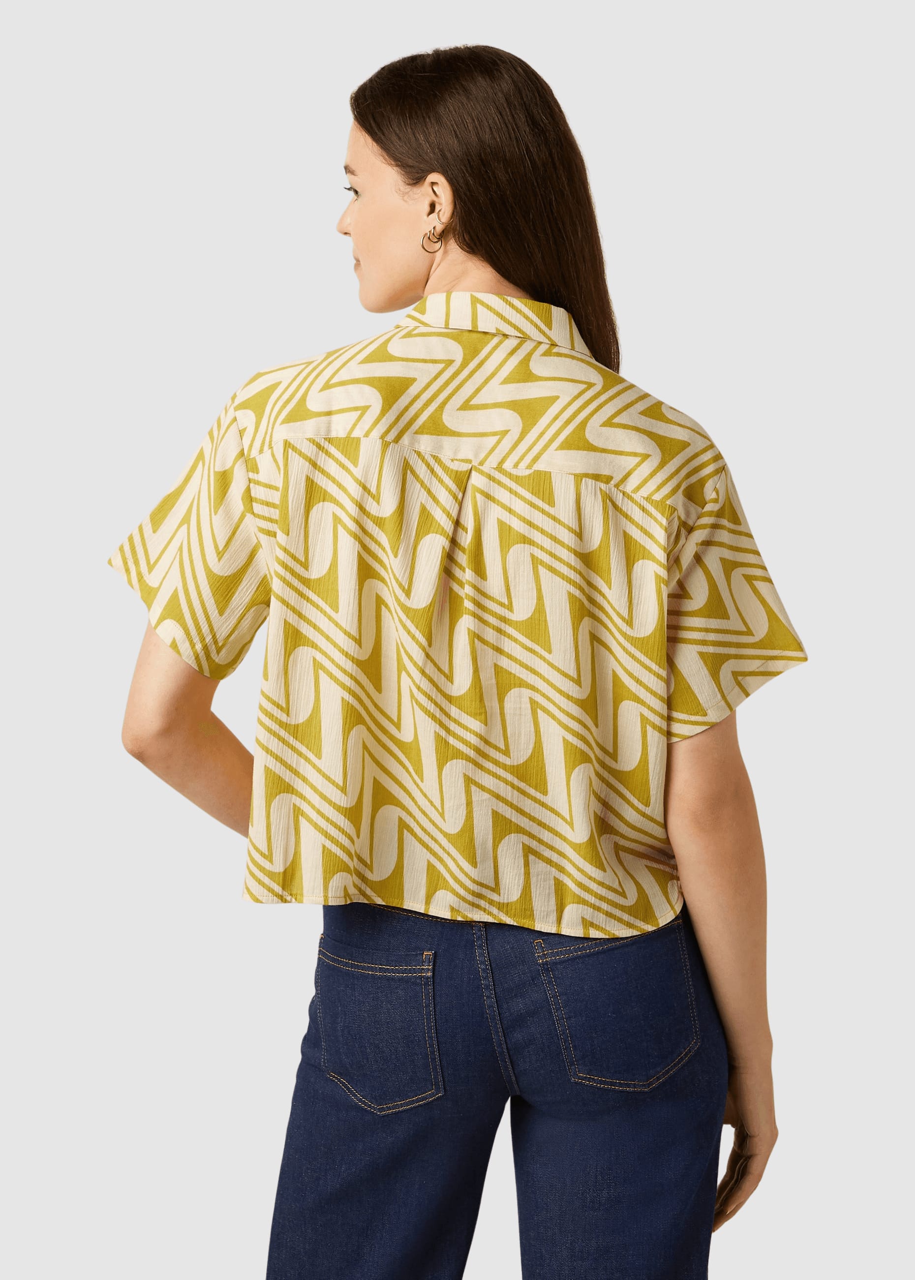 Evelina Blouse Laguna Woven Spring Yellow