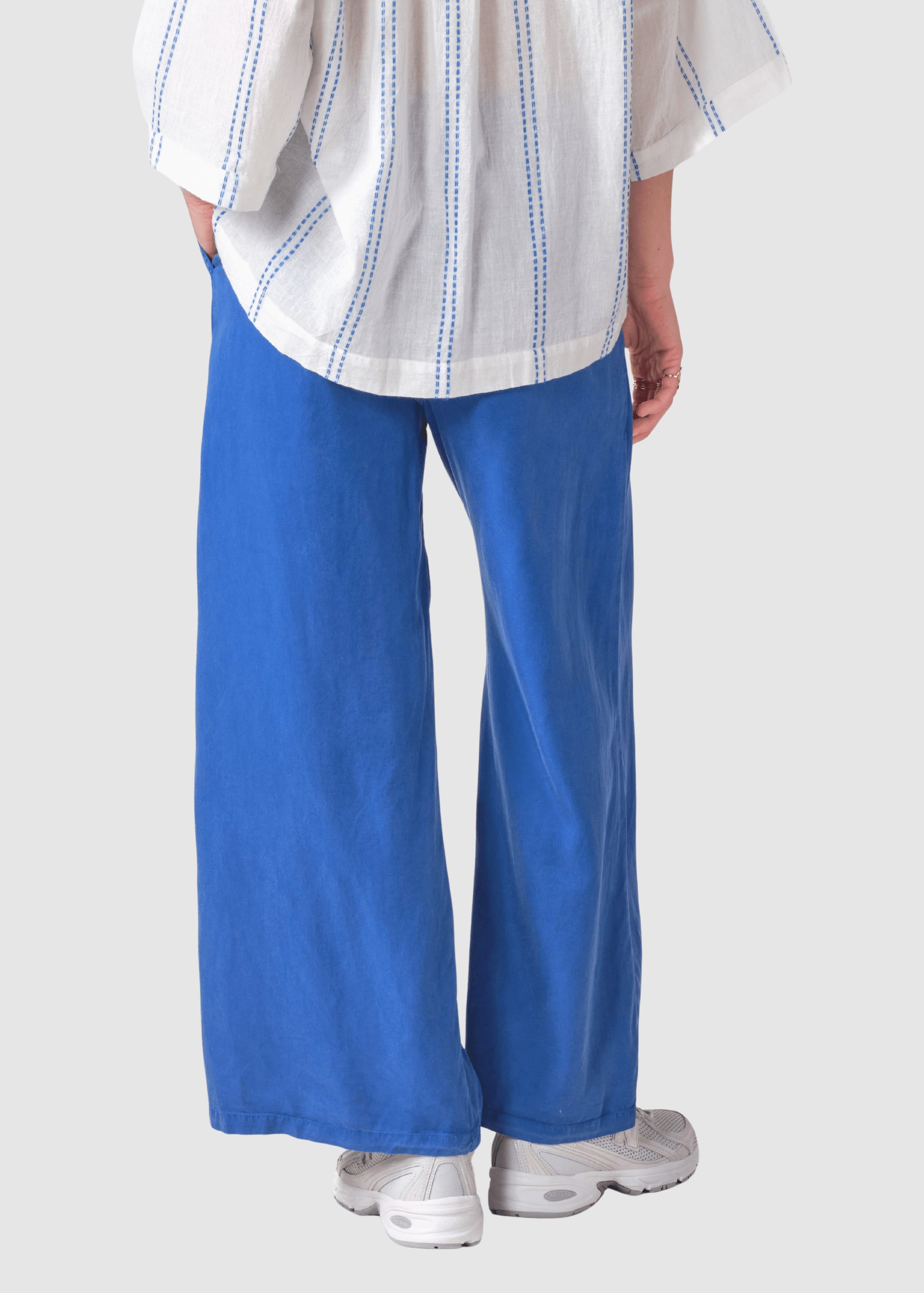 Kaja Lyocell Pants Surf Blue Kaja Lyocell Pants Surf Blue