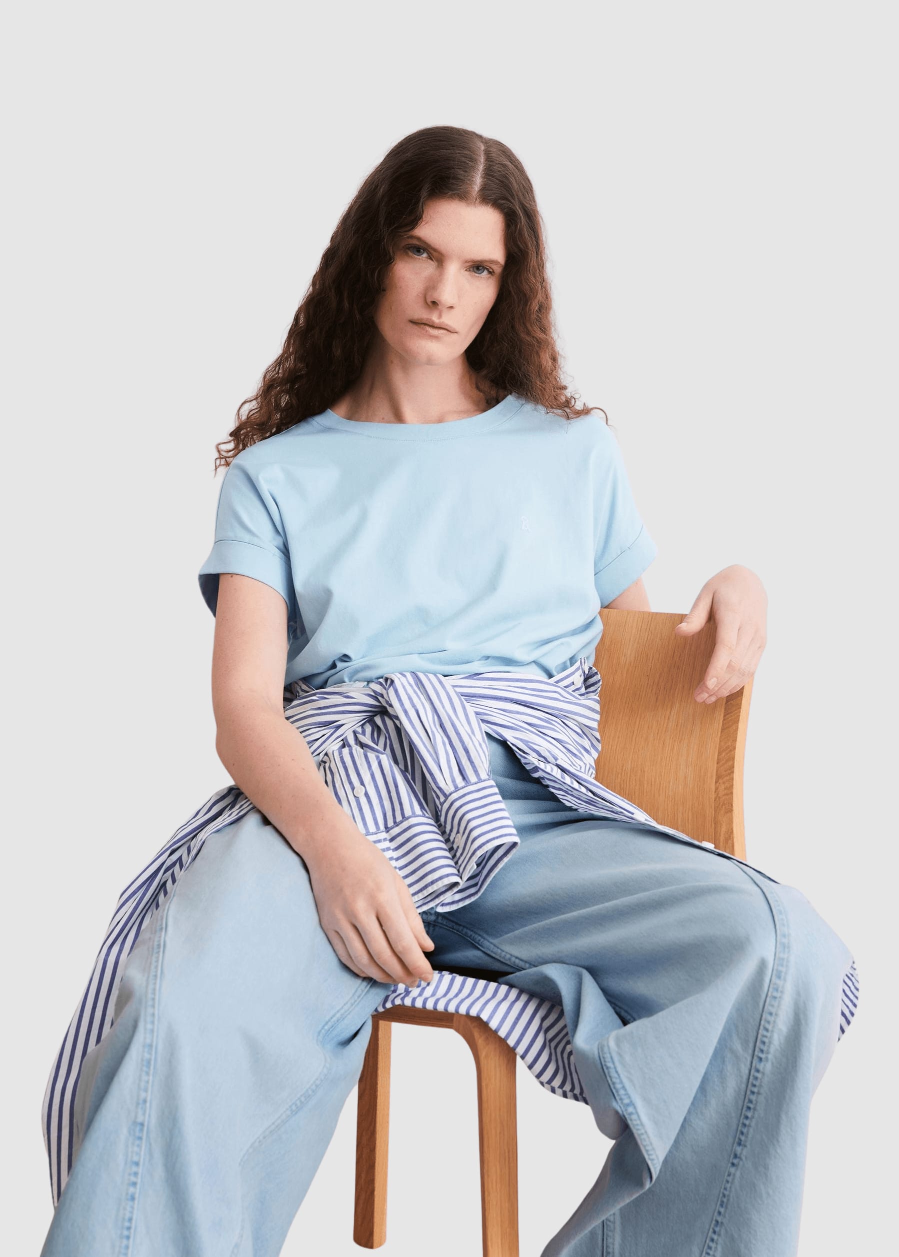 Idaara T-Shirt Blue Glow Idaara T-Shirt Blue Glow