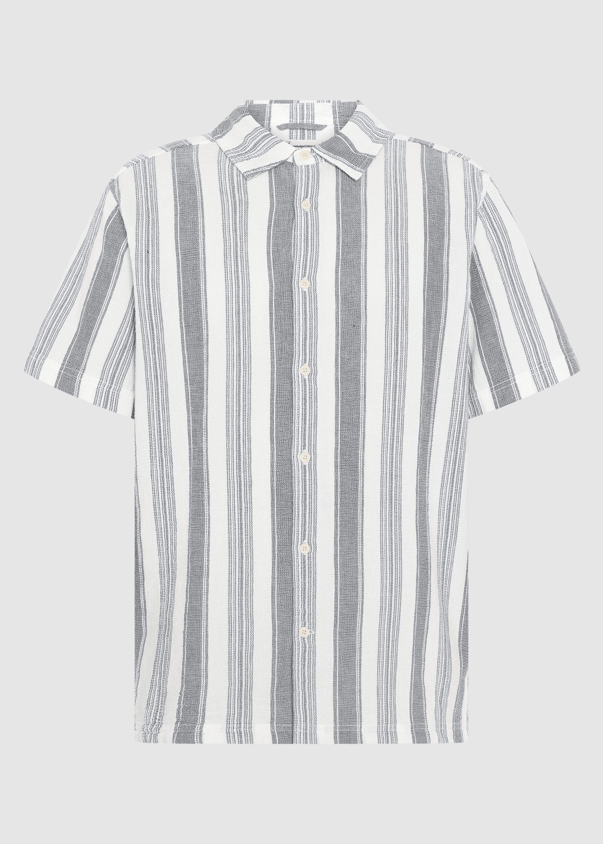 Relaxed Stripe Short Sleeve Shirt Blue Stripe Relaxed Stripe Short Sleeve Shirt Blue Stripe
