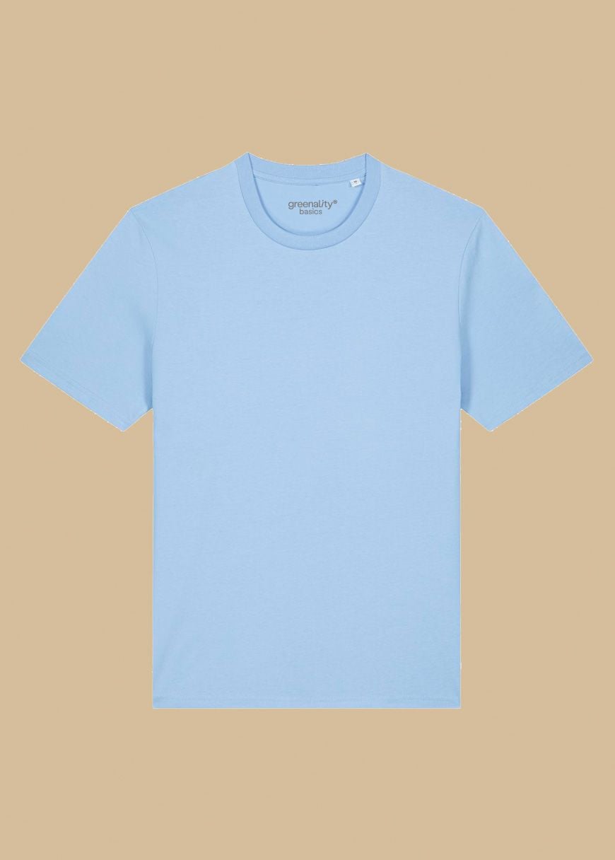 Classic T-Shirt Man Blue Soul