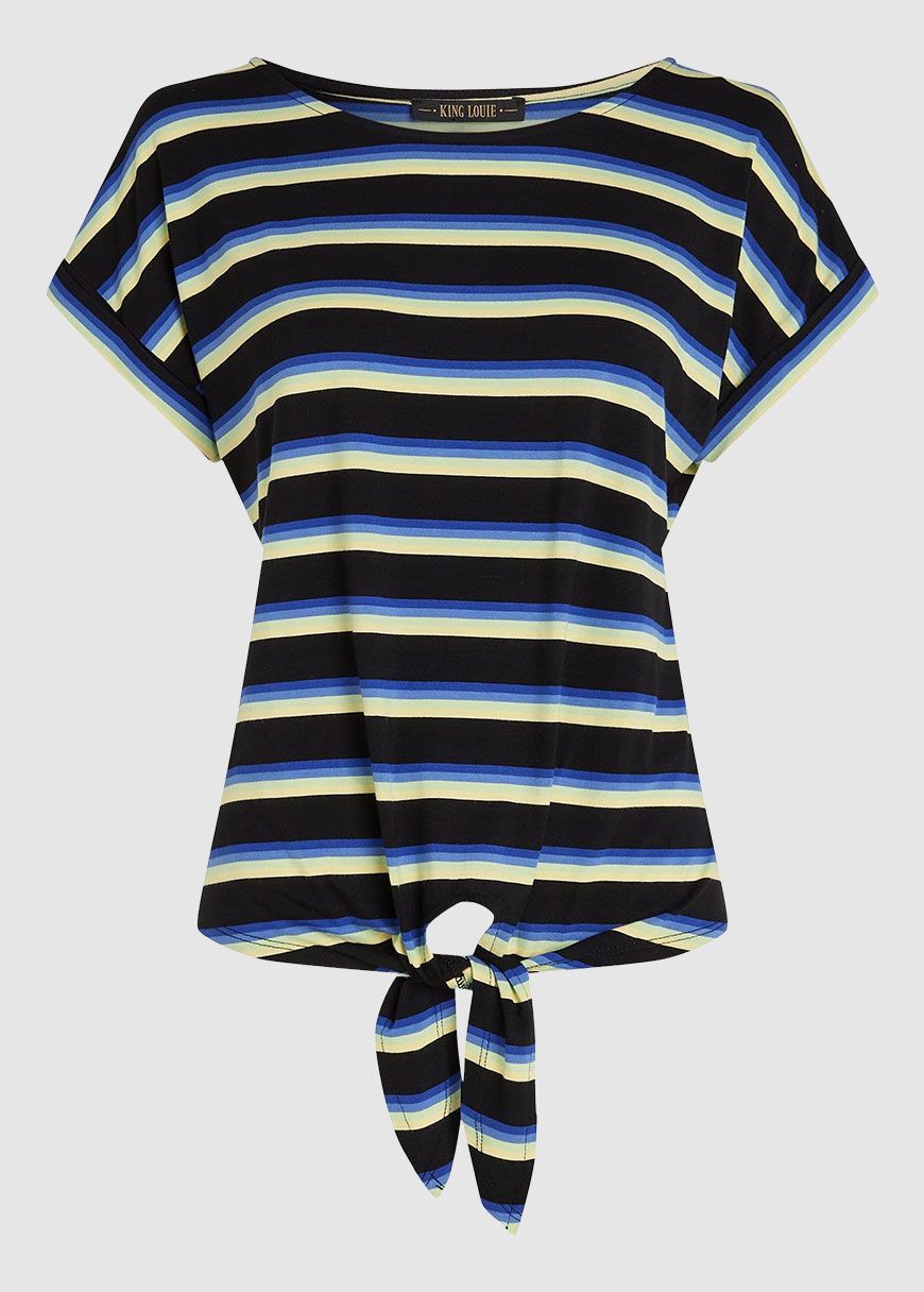 Aria Knot Top Embla Stripe Aria Knot Top Embla Stripe