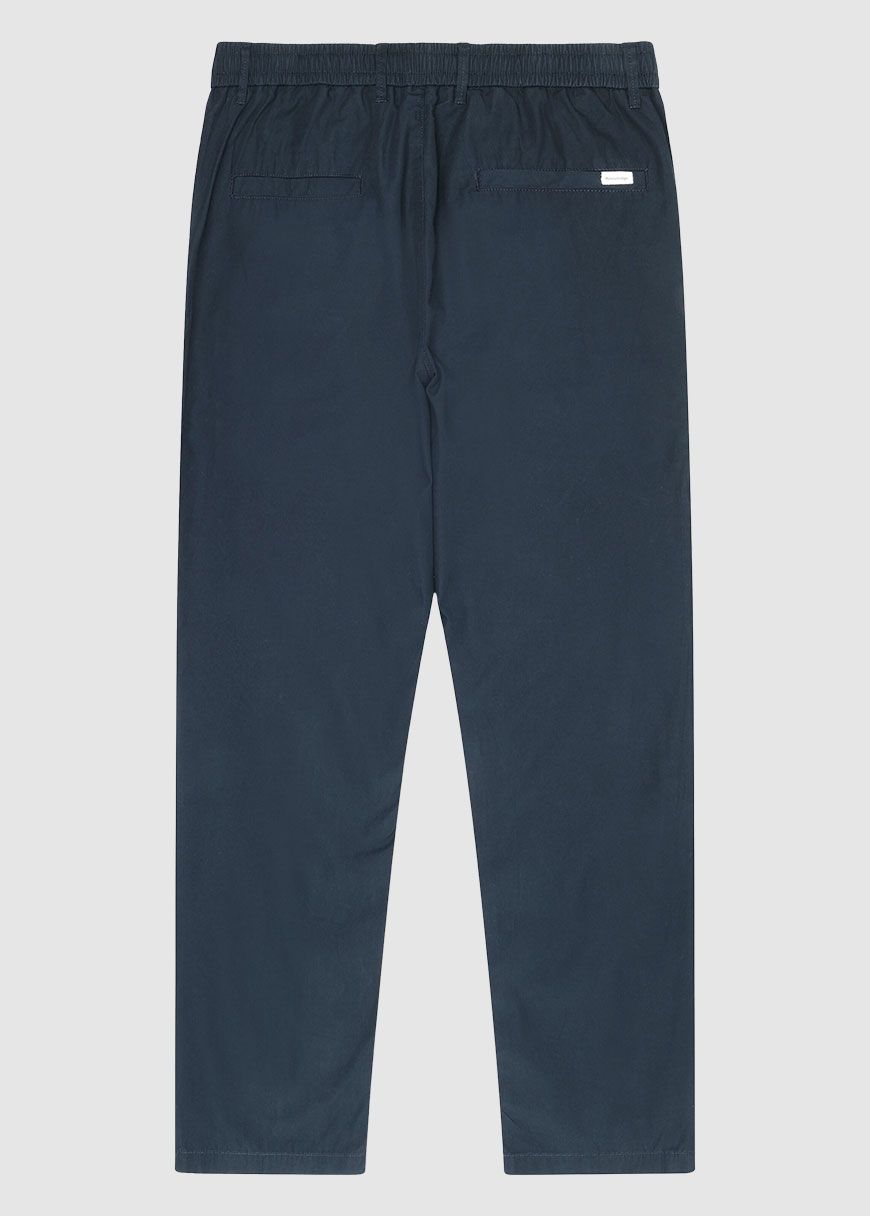 Tim Tapered Poplin Elastic Waist String Pants