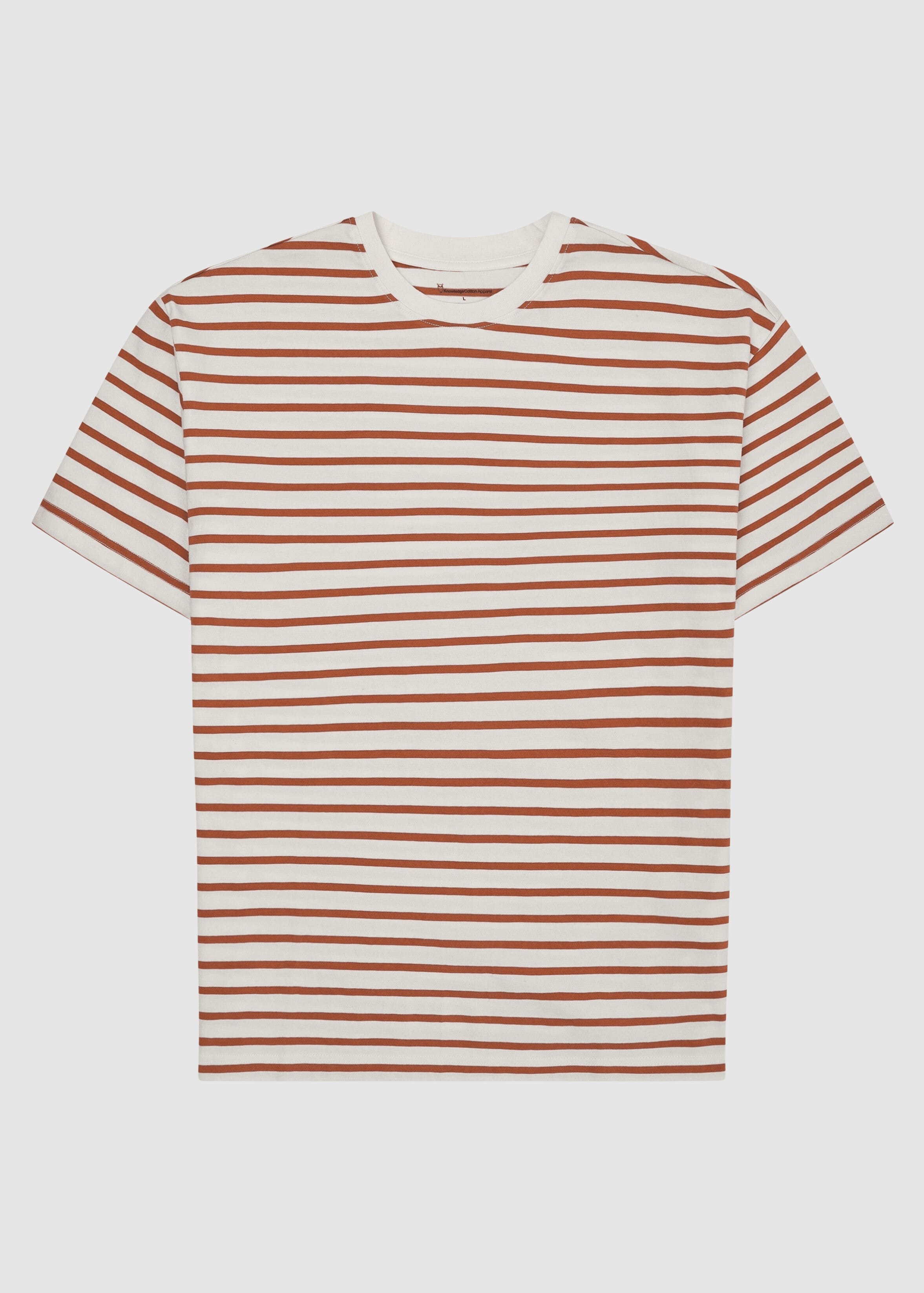 Loose Striped T-Shirt Red Stripe Loose Striped T-Shirt Red Stripe
