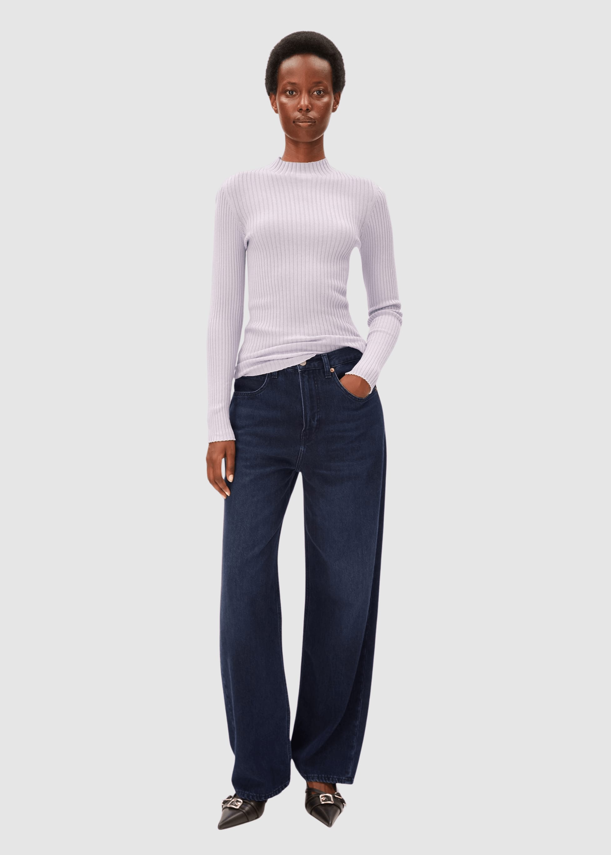 Alaania Knit Sweater Moonlit Lilac