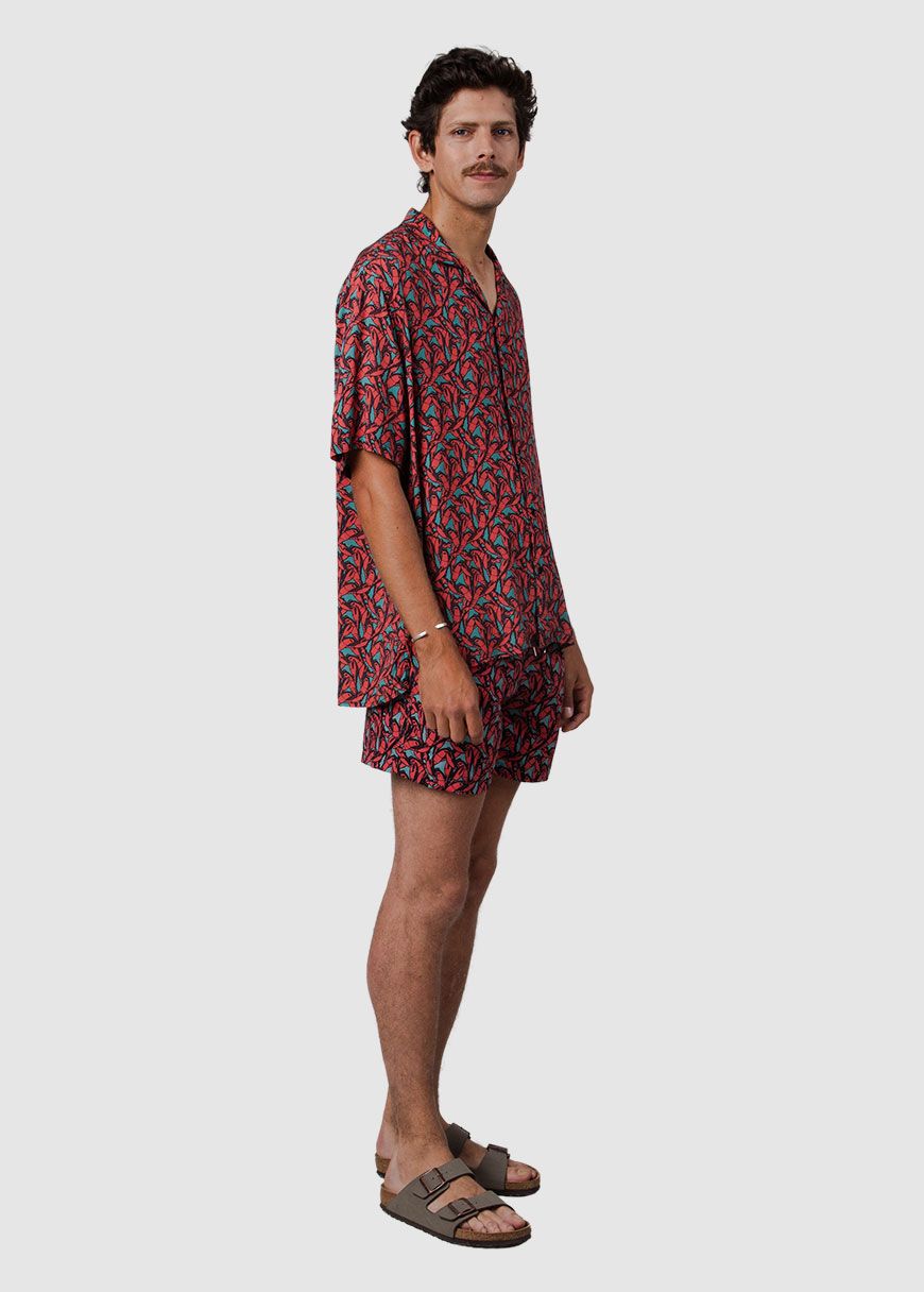 Lobster Aloha Shirt Lobster Aloha Shirt