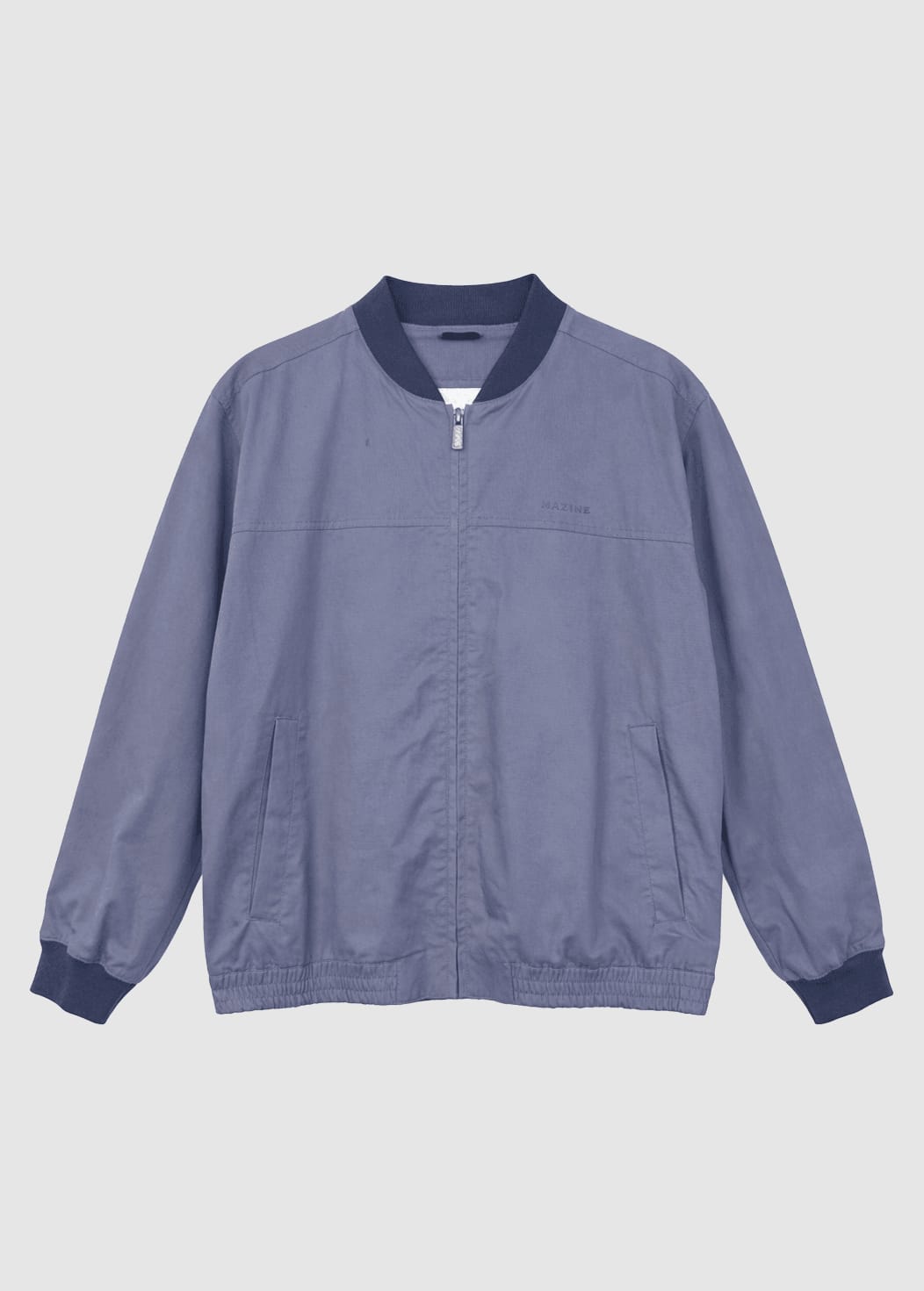 Natural Bomber Jacket Nightshadow Blue Natural Bomber Jacket Nightshadow Blue