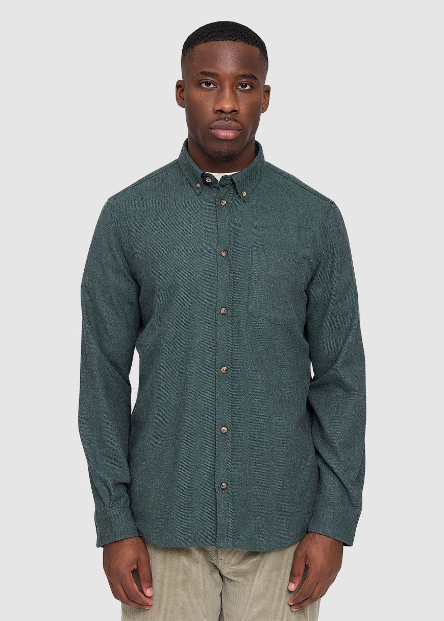 Melange Flannel Shirt